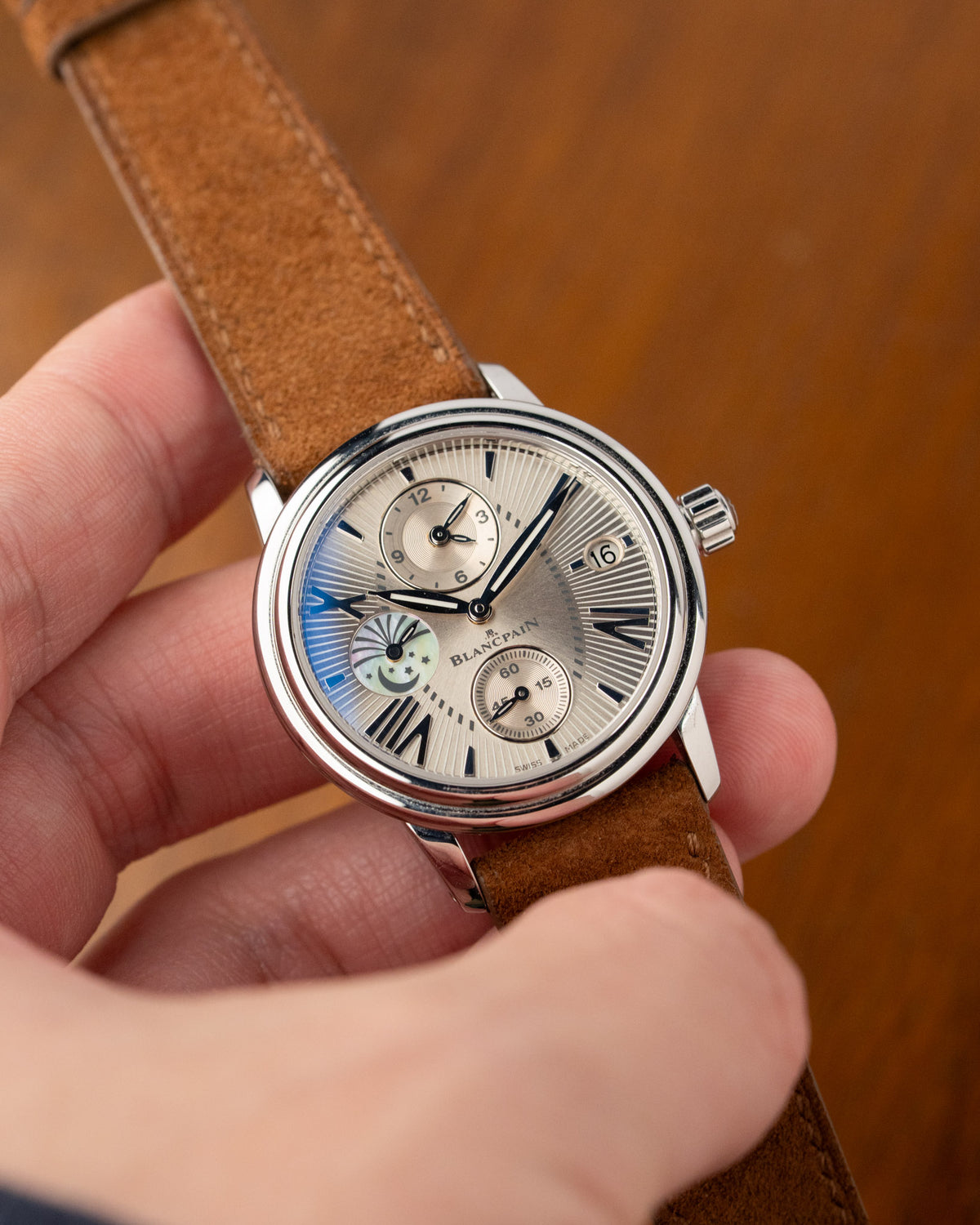 Blancpain Ladybird Double Time Zone 3760-1136-52B stainless steel – photo 2