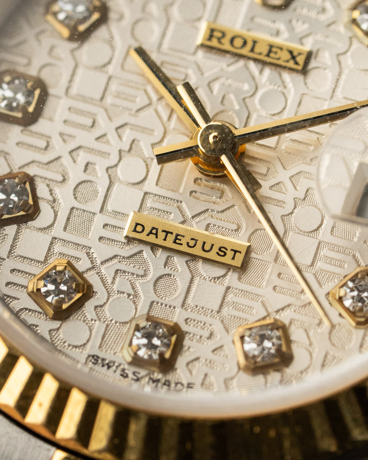 Rolex Datejust 26mm 79173G White Computer Dial