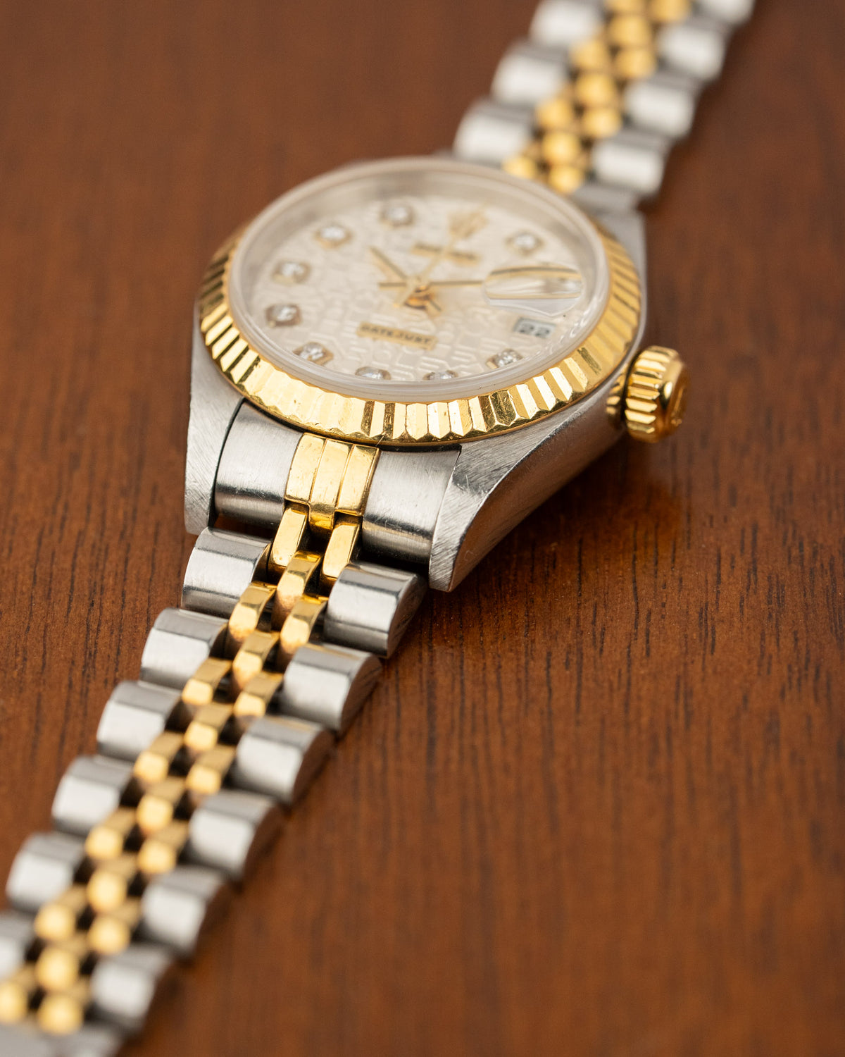 Rolex Datejust 26mm 79173G White Computer Dial