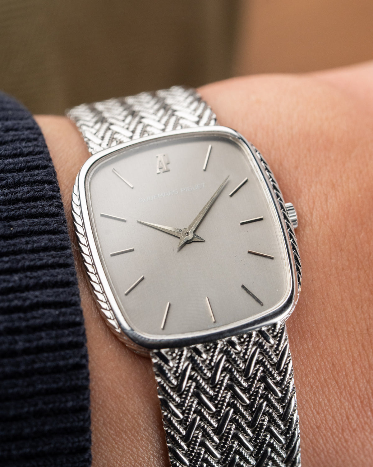 Audemars Piguet Monochromatic 18k White Gold