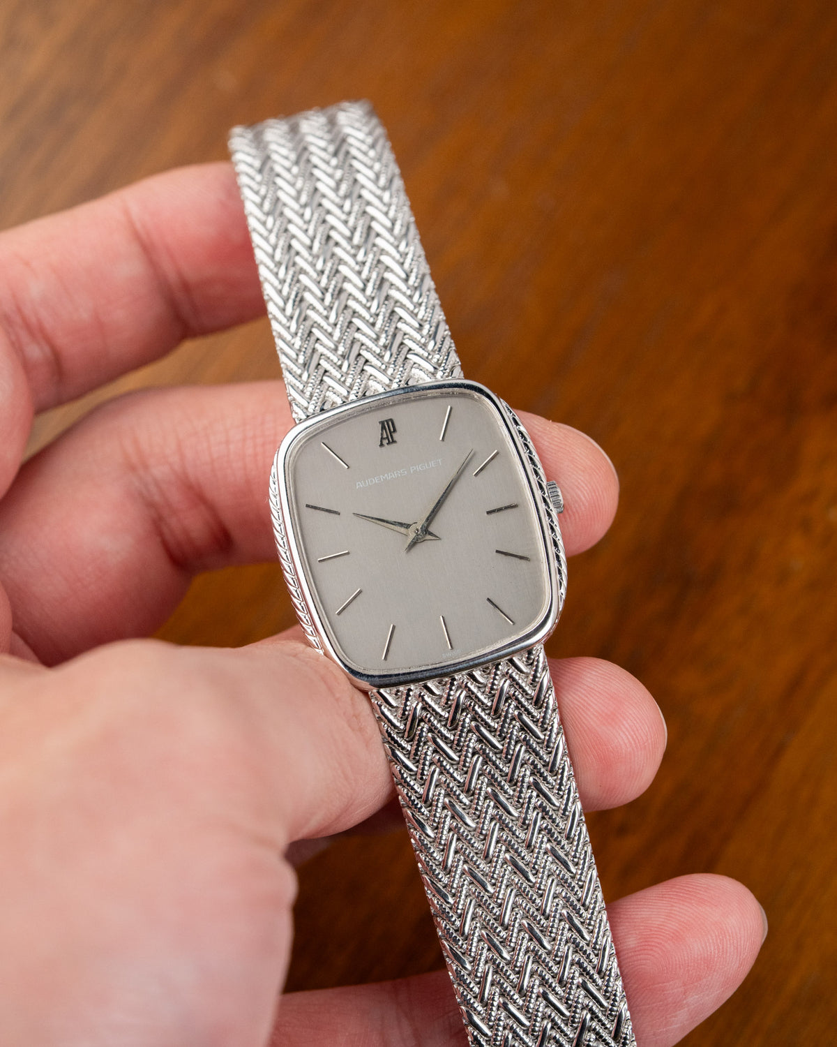 Audemars Piguet Monochromatic 18k White Gold