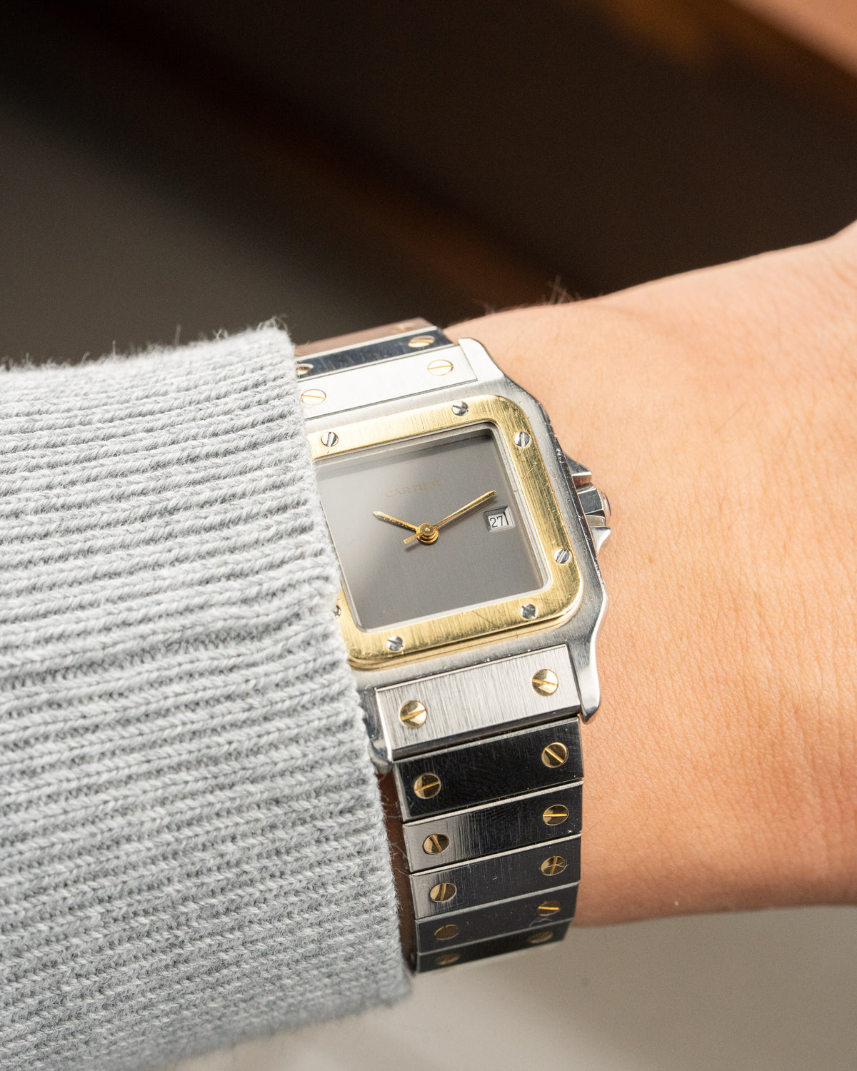 Cartier Carree 2961 Two Tone Ghost