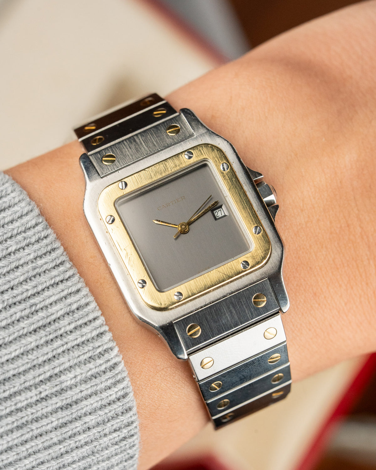 Cartier Carree 2961 Two Tone Ghost