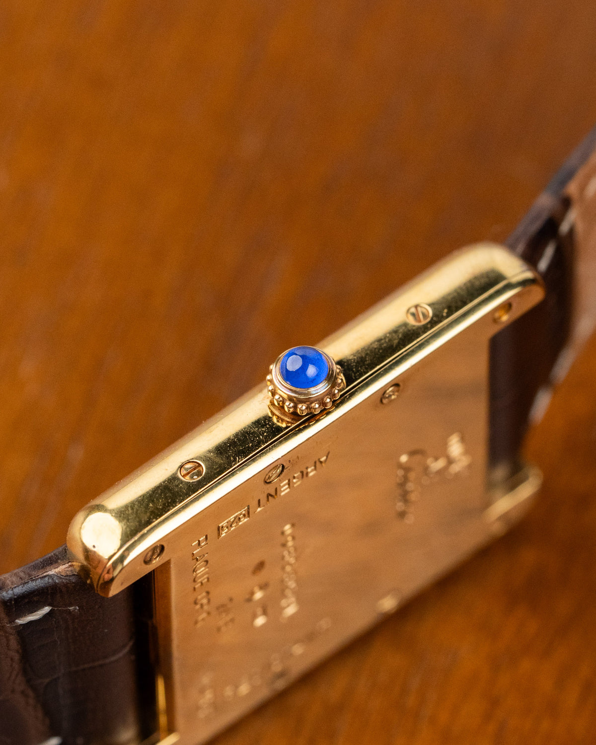 Must de Cartier Tank XL 2413 vermeil champagne dial – photo 5
