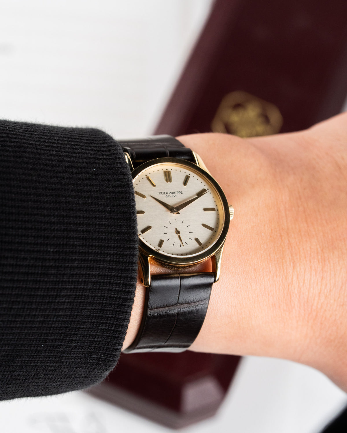 Patek Philippe Calatrava 3796 Silver Brushed Dial