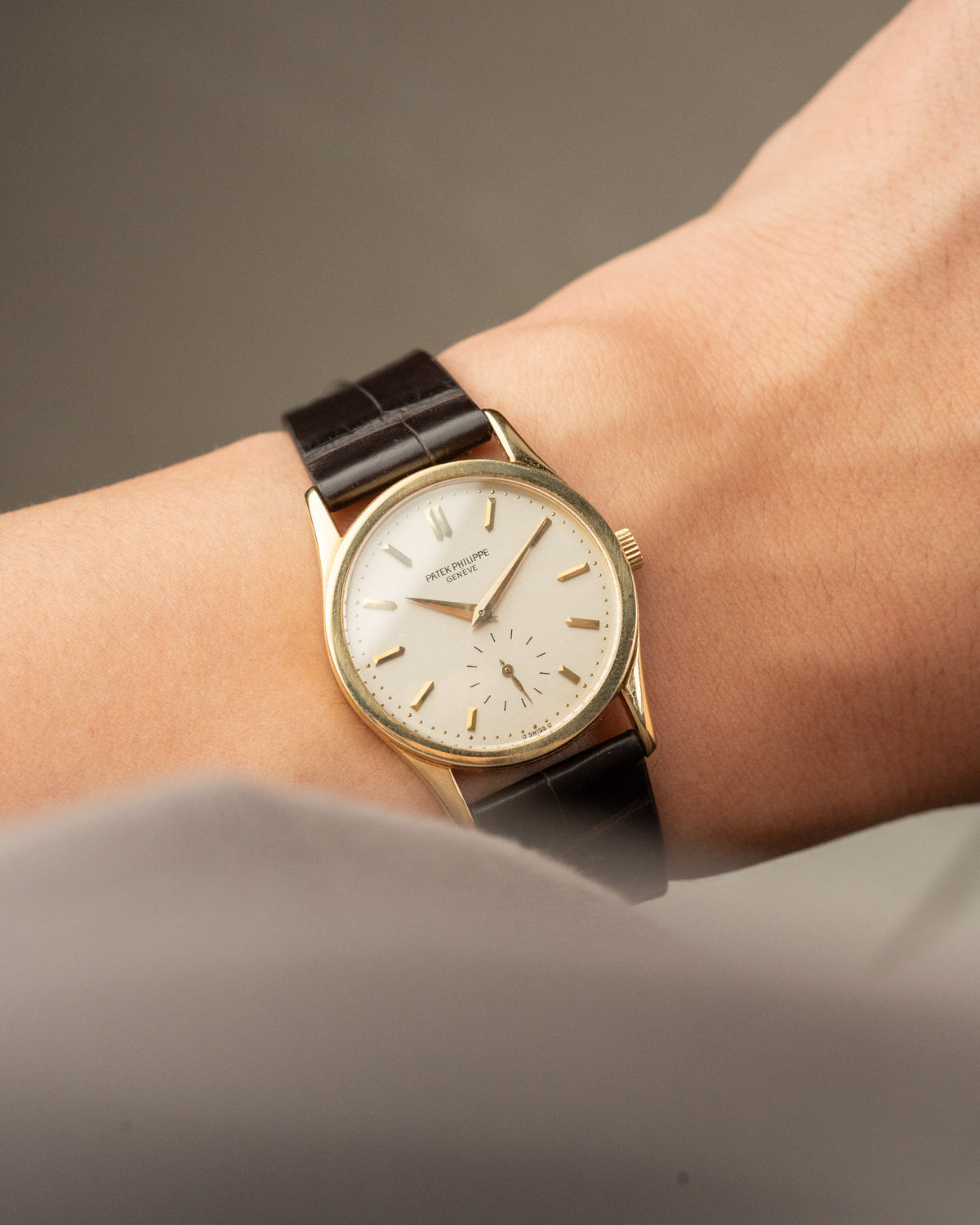 Patek Philippe 3796 Brushed Silver Dial