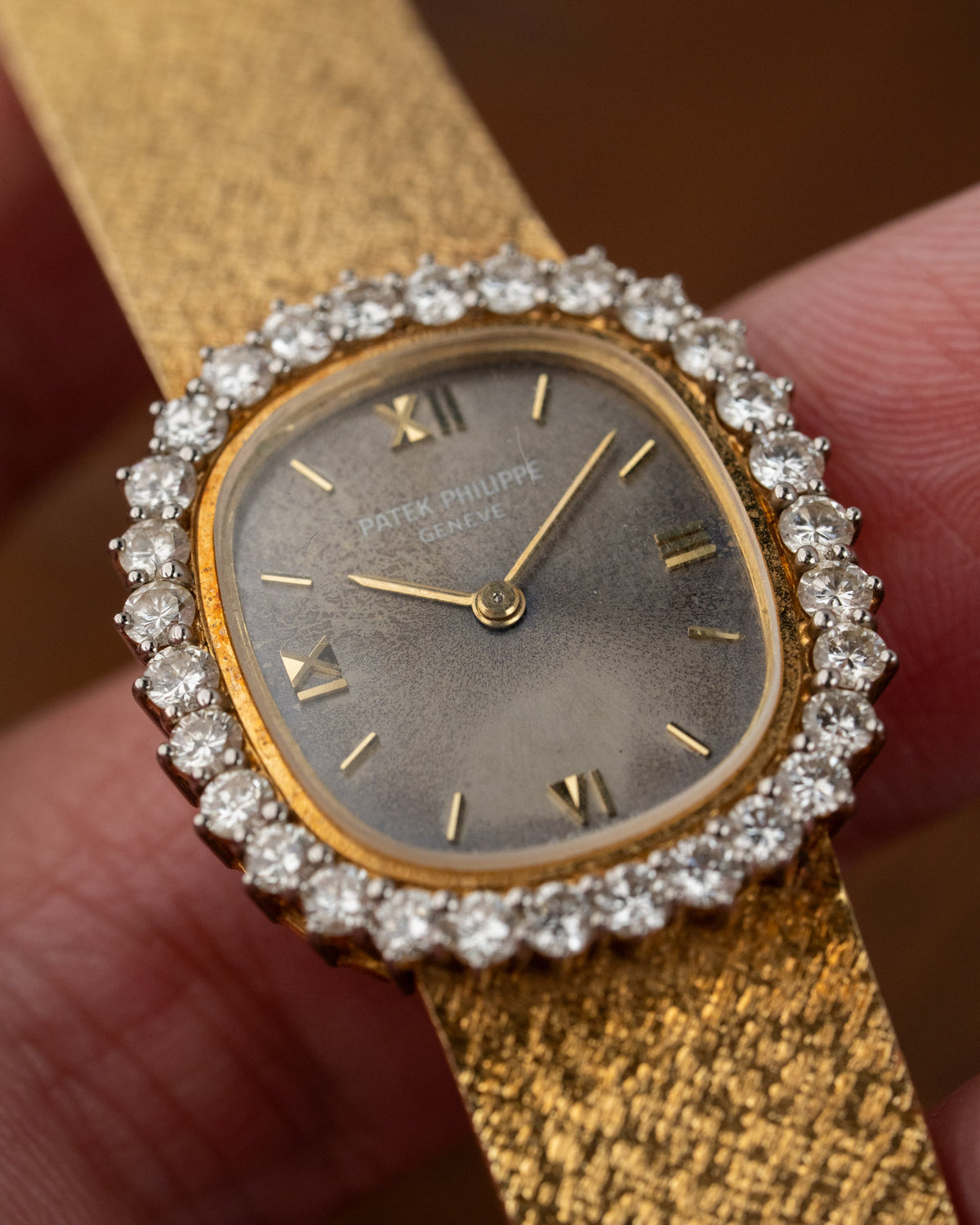 Patek Philippe Ladies Diamond 18ct Grey 4174/1
