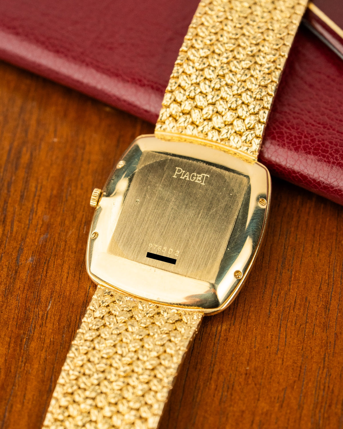 Piaget Yellow Gold 9765D2 18K Yellow Gold Pave Dial