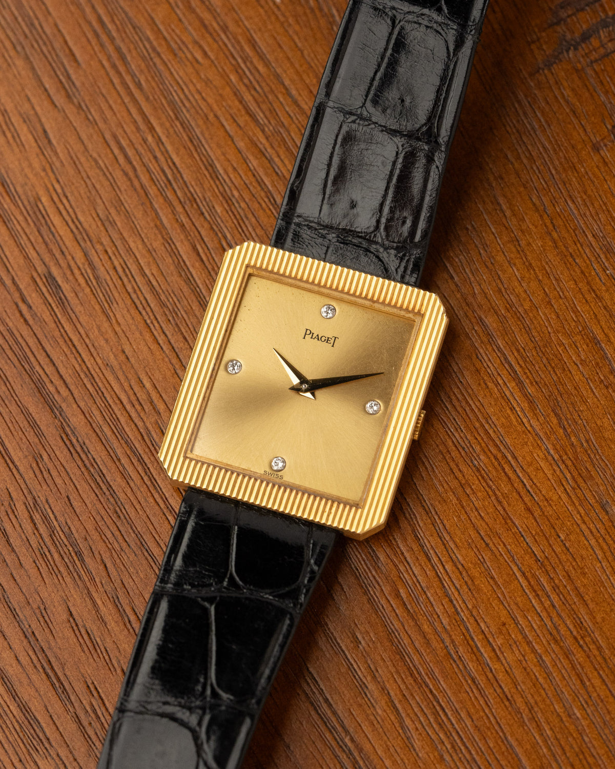 Piaget Yellow Gold 9154 Protocole Diamond Indices