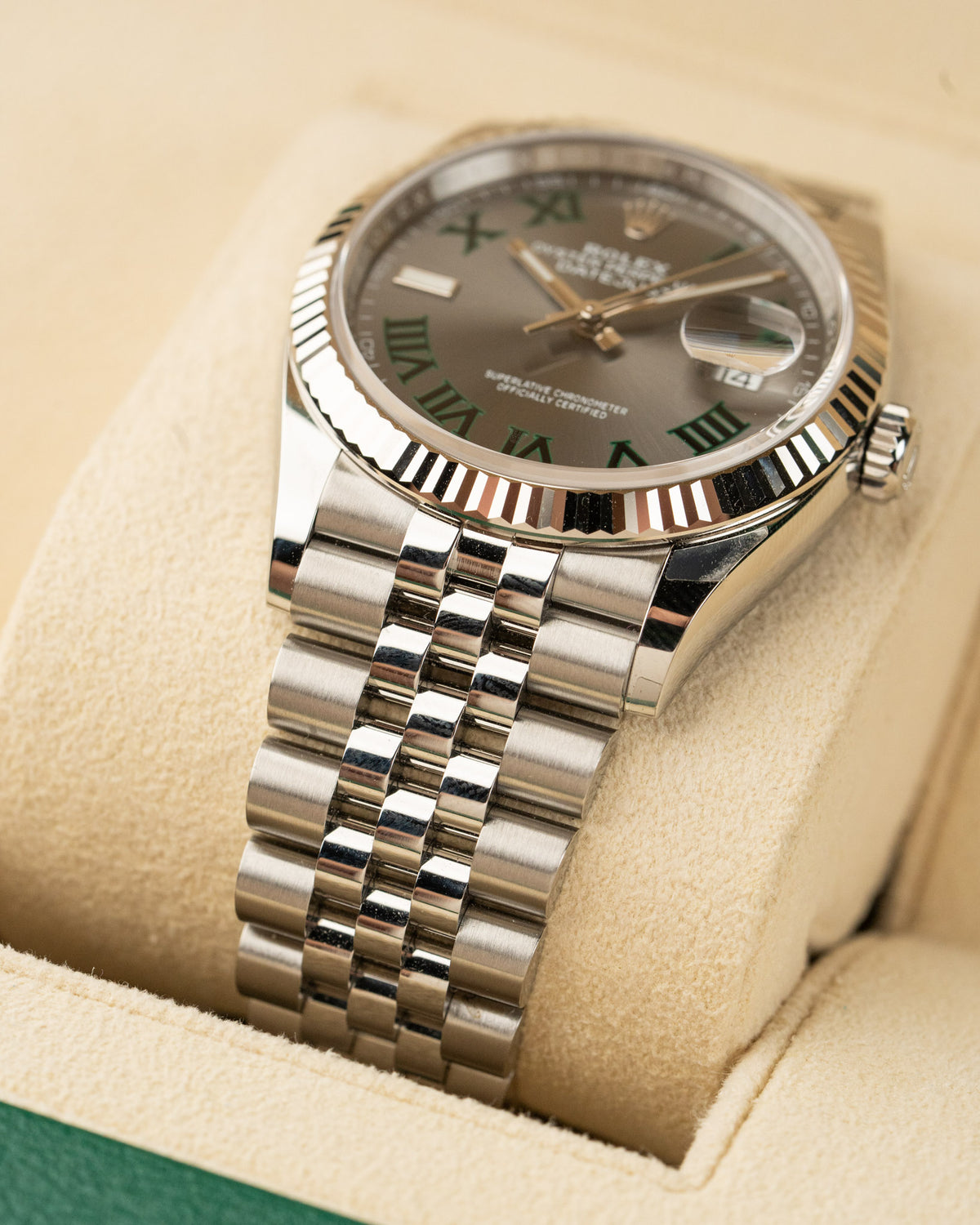 Rolex Datejust 36mm Wimbledon 126234 2023 – photo 4