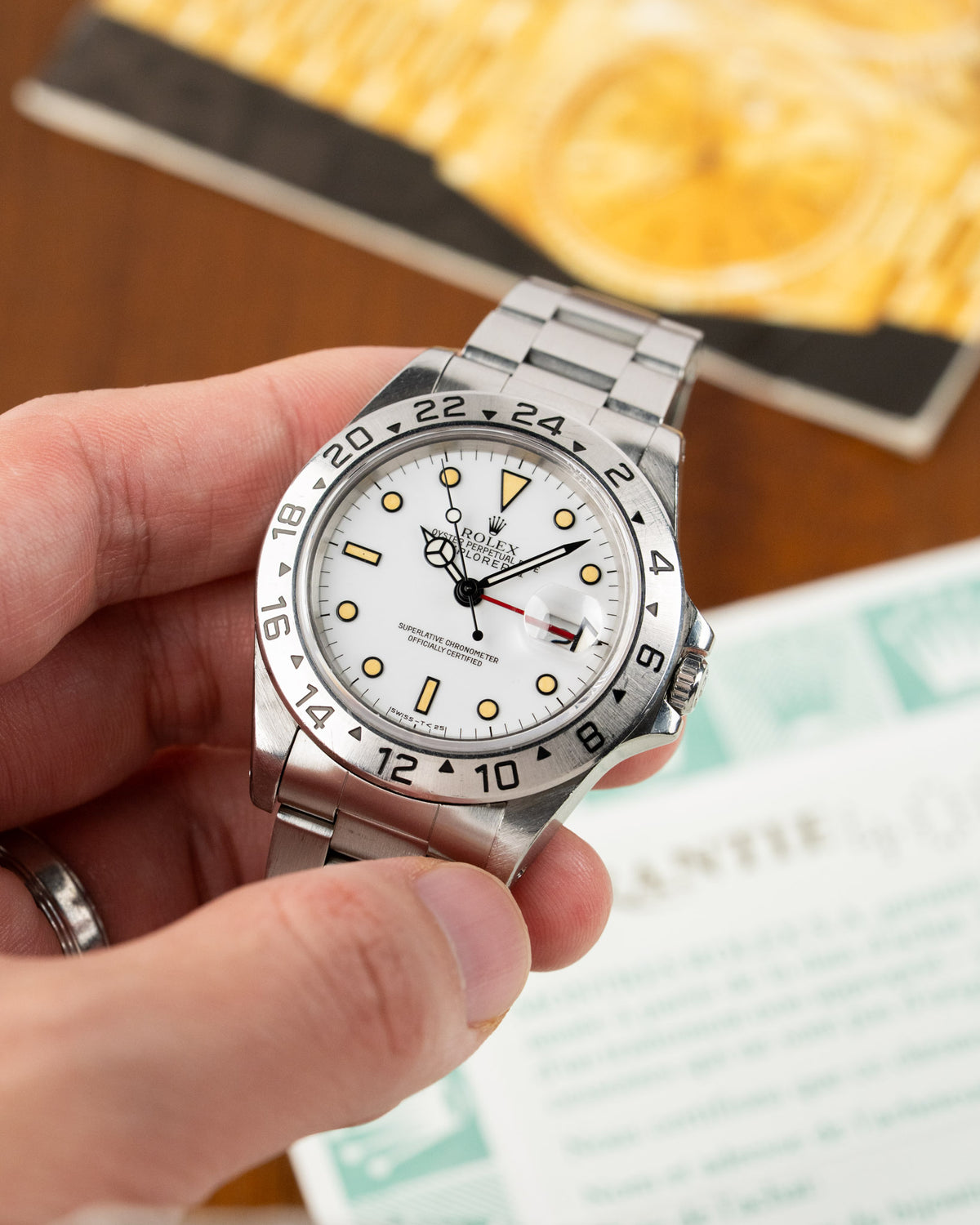 Rolex Explorer 16570 Chichi Full Set