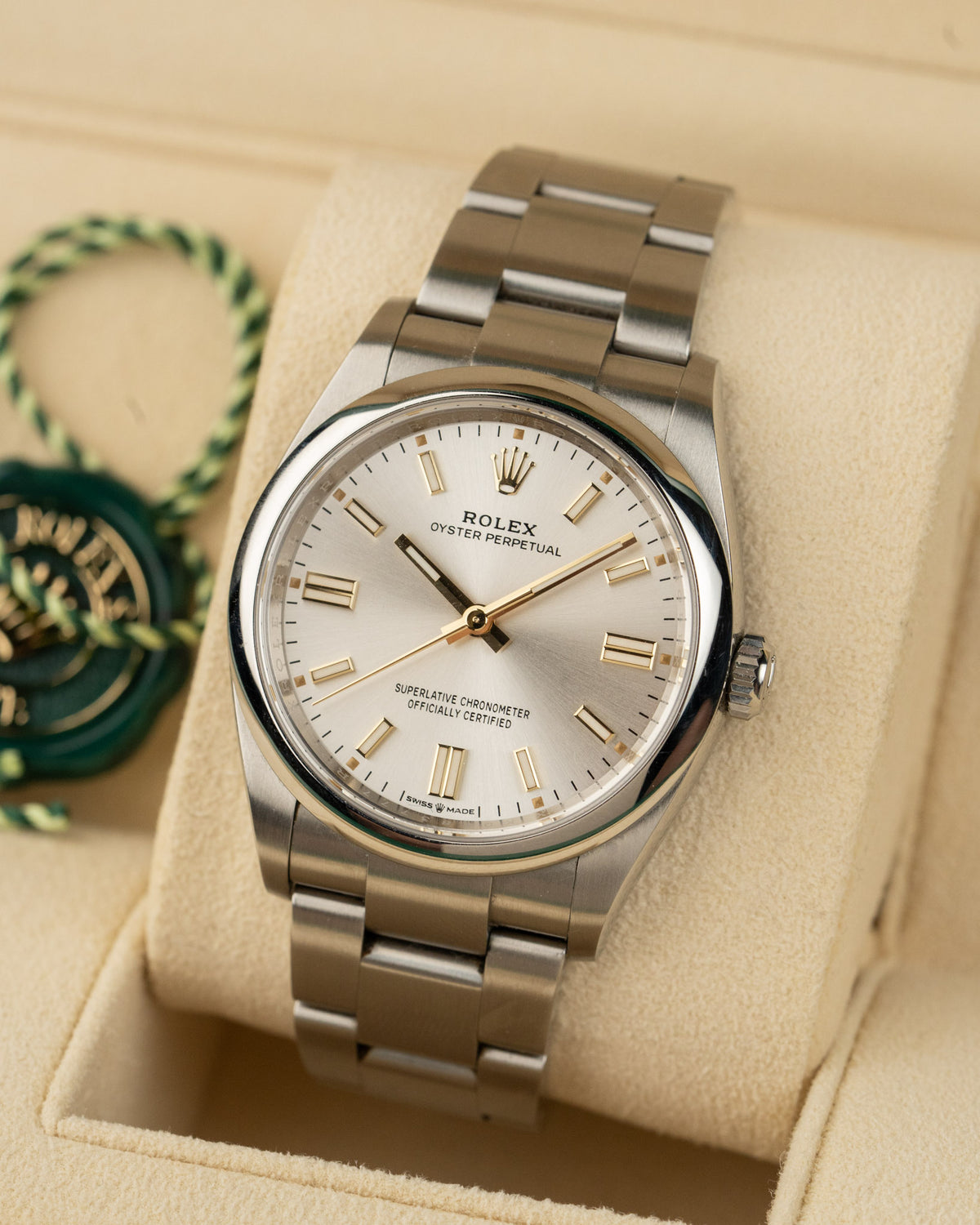 Rolex Oyster Perpetual Silver 2021 126000
