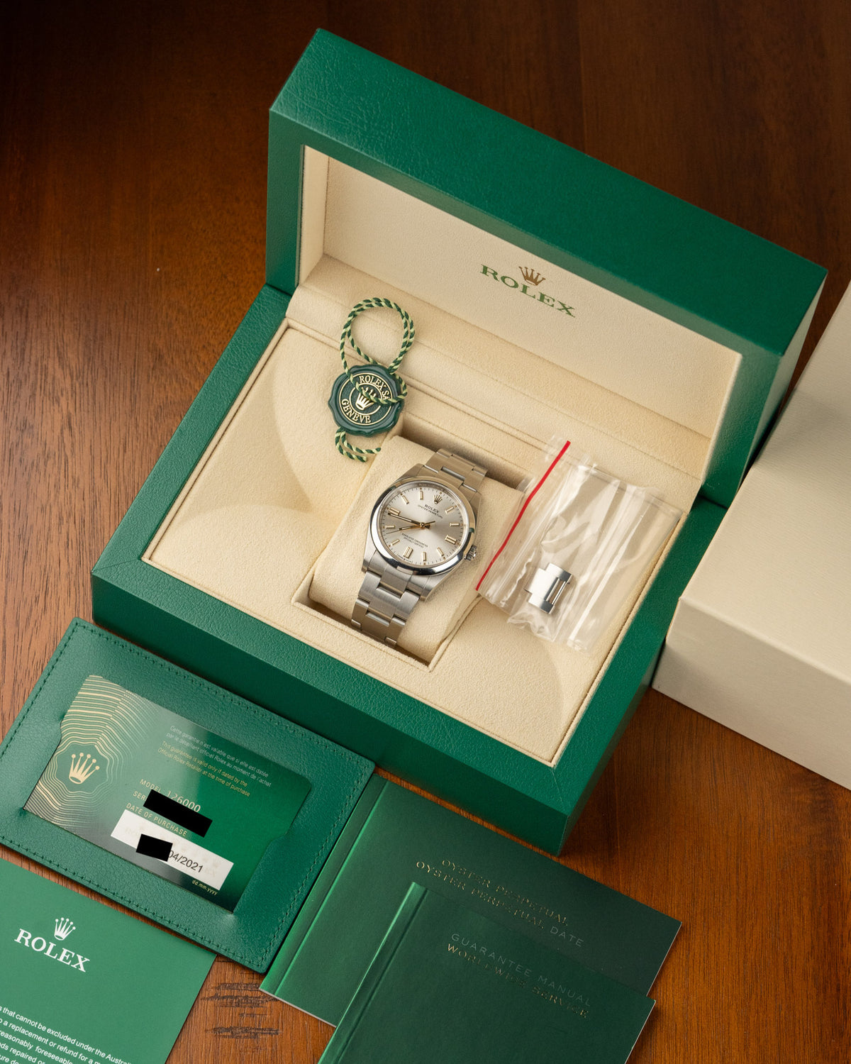 Rolex Oyster Perpetual Silver 2021 126000