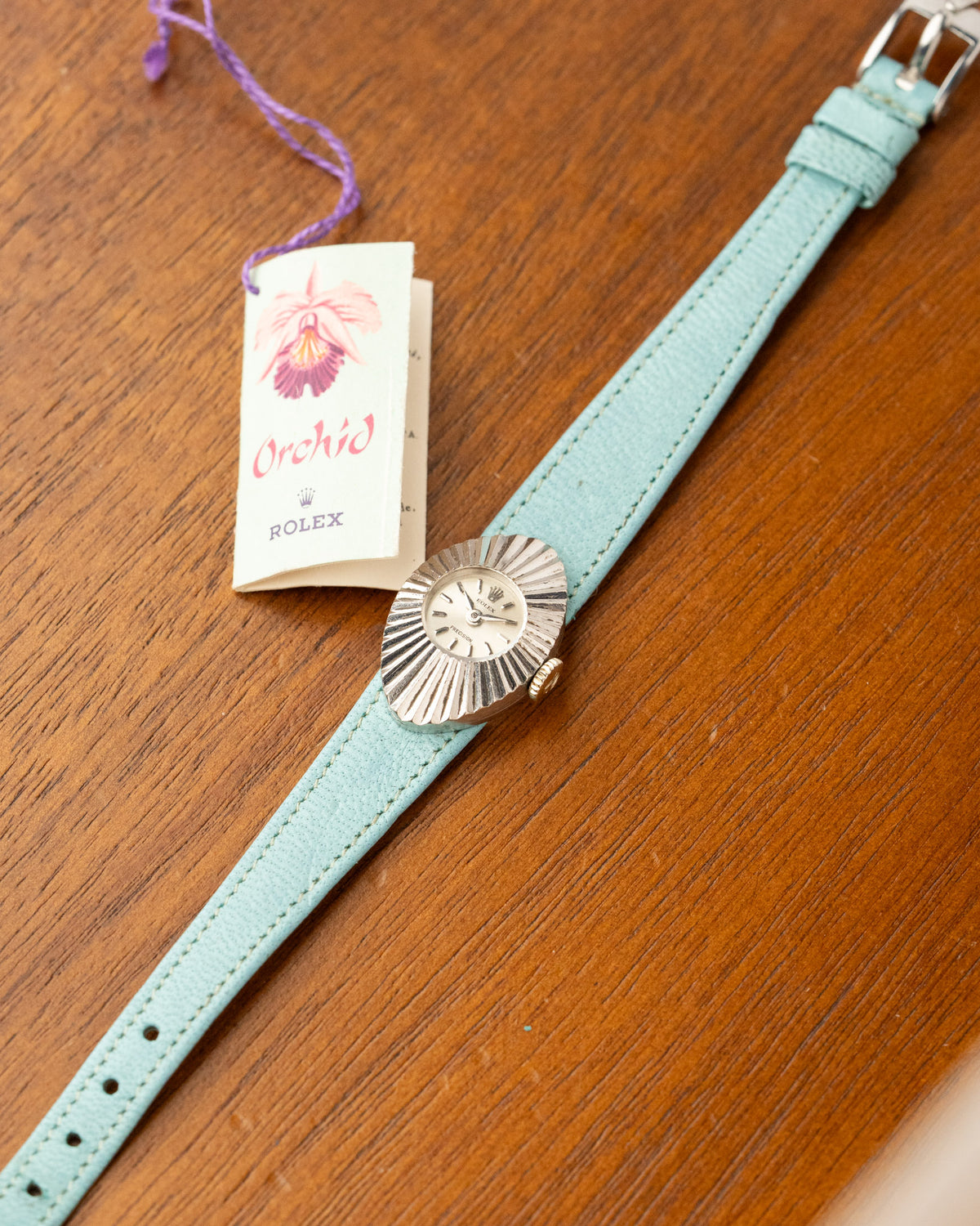 Rolex Chameleon 18k white gold with Rolex tag and booklet – photo 1
