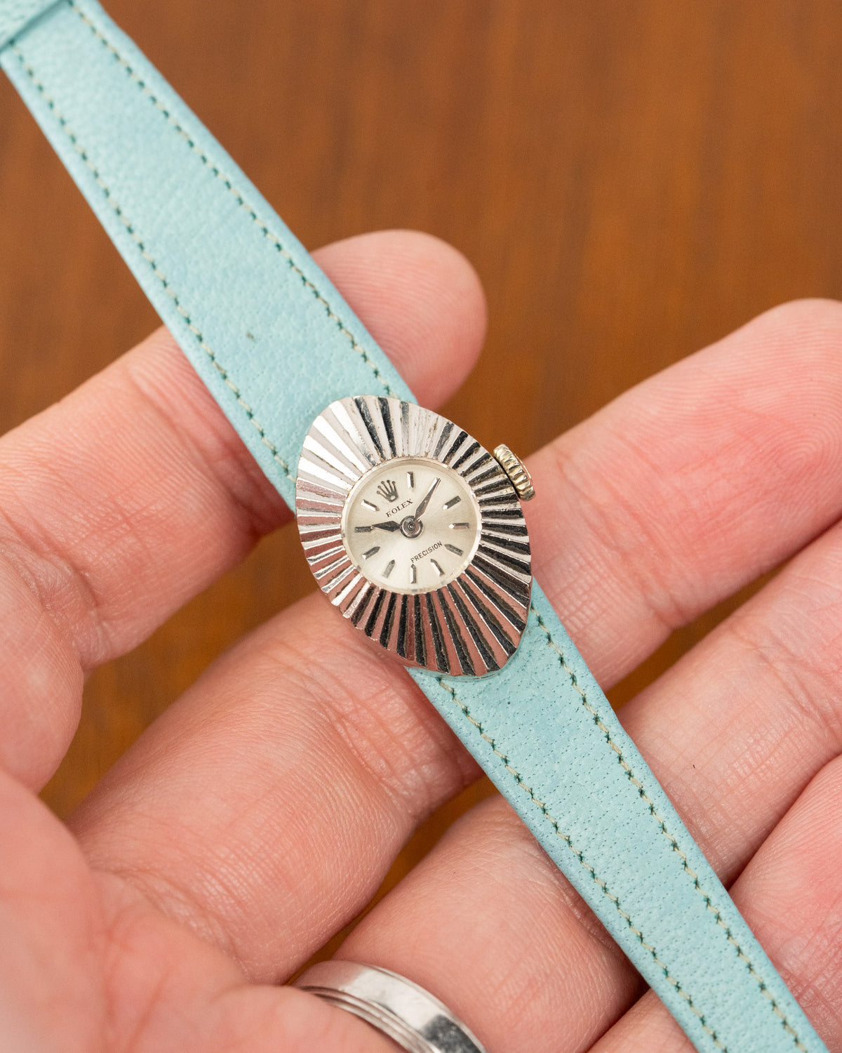 Rolex Chameleon 18k white gold with Rolex tag and booklet – photo 6