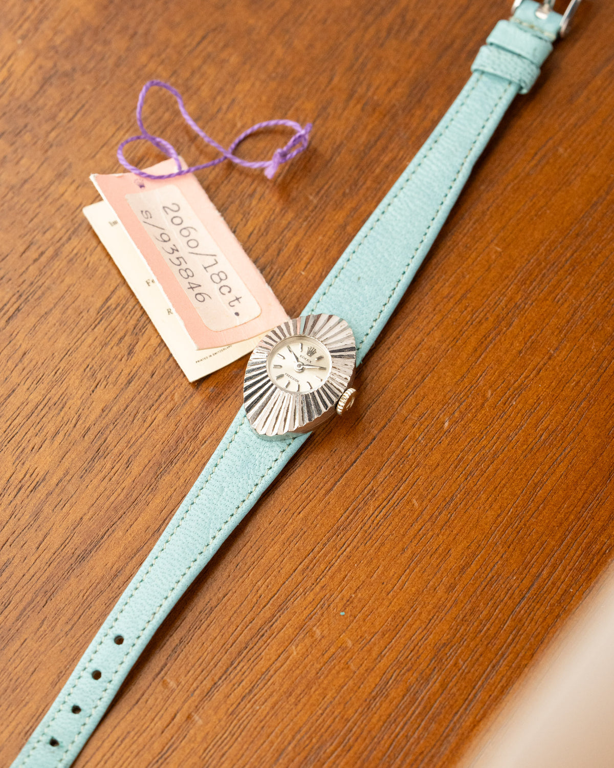 Rolex Chameleon 18k white gold with Rolex tag and booklet – photo 10