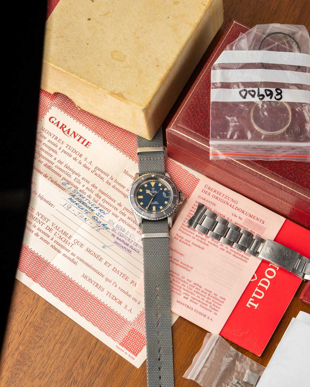 Tudor Submariner 9411 Box & Papers