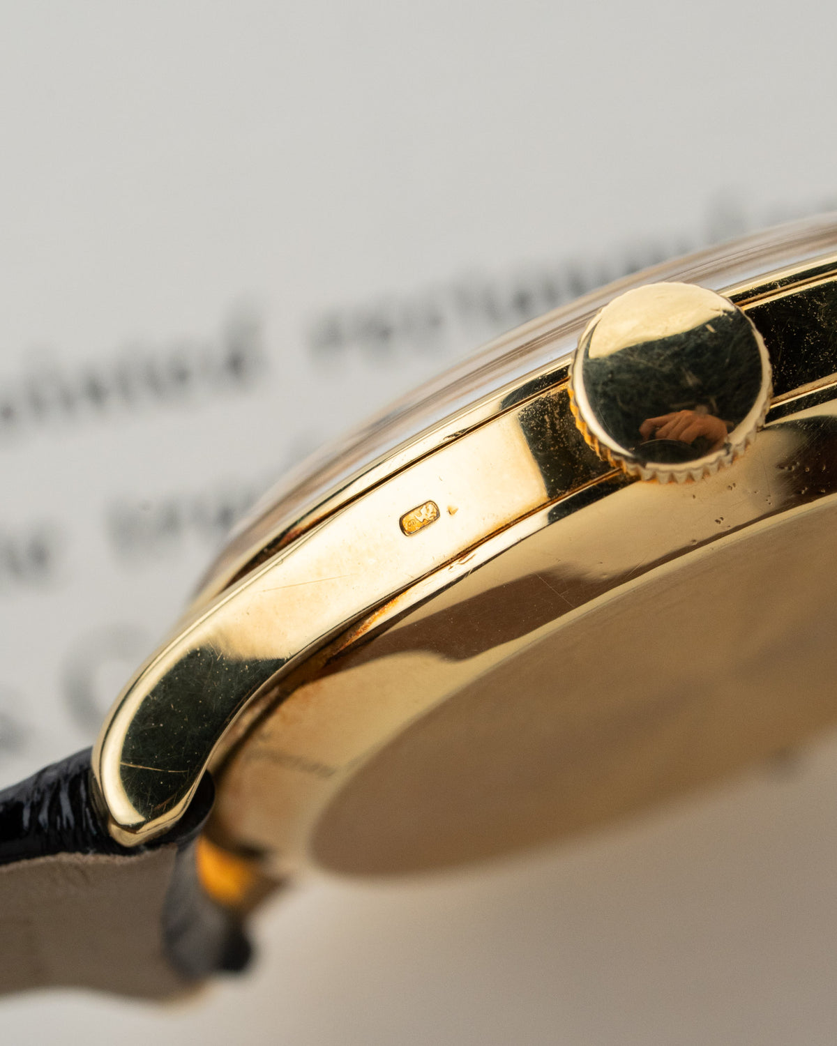Vacheron Constantin Les Collectionneurs 4217 18k yellow gold black lacquer dial 1949 – photo 3
