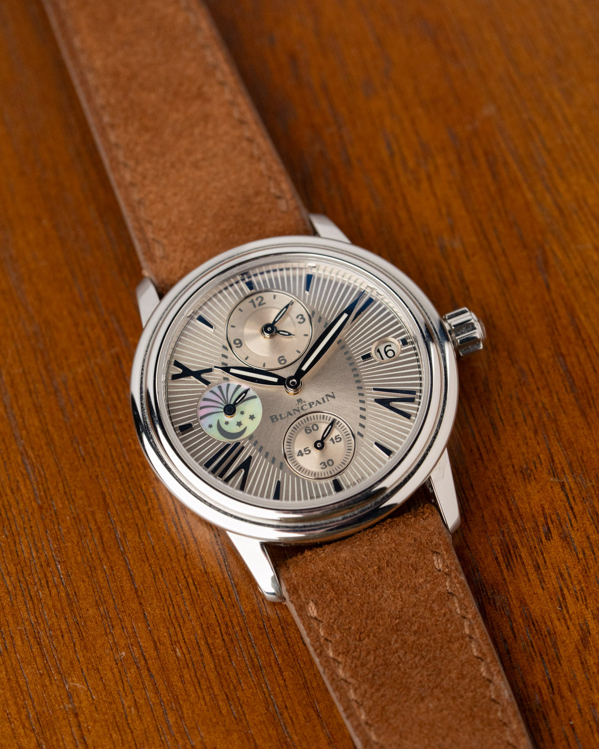 Blancpain Ladybird Double Time Zone 3760-1136-52B stainless steel – photo 6