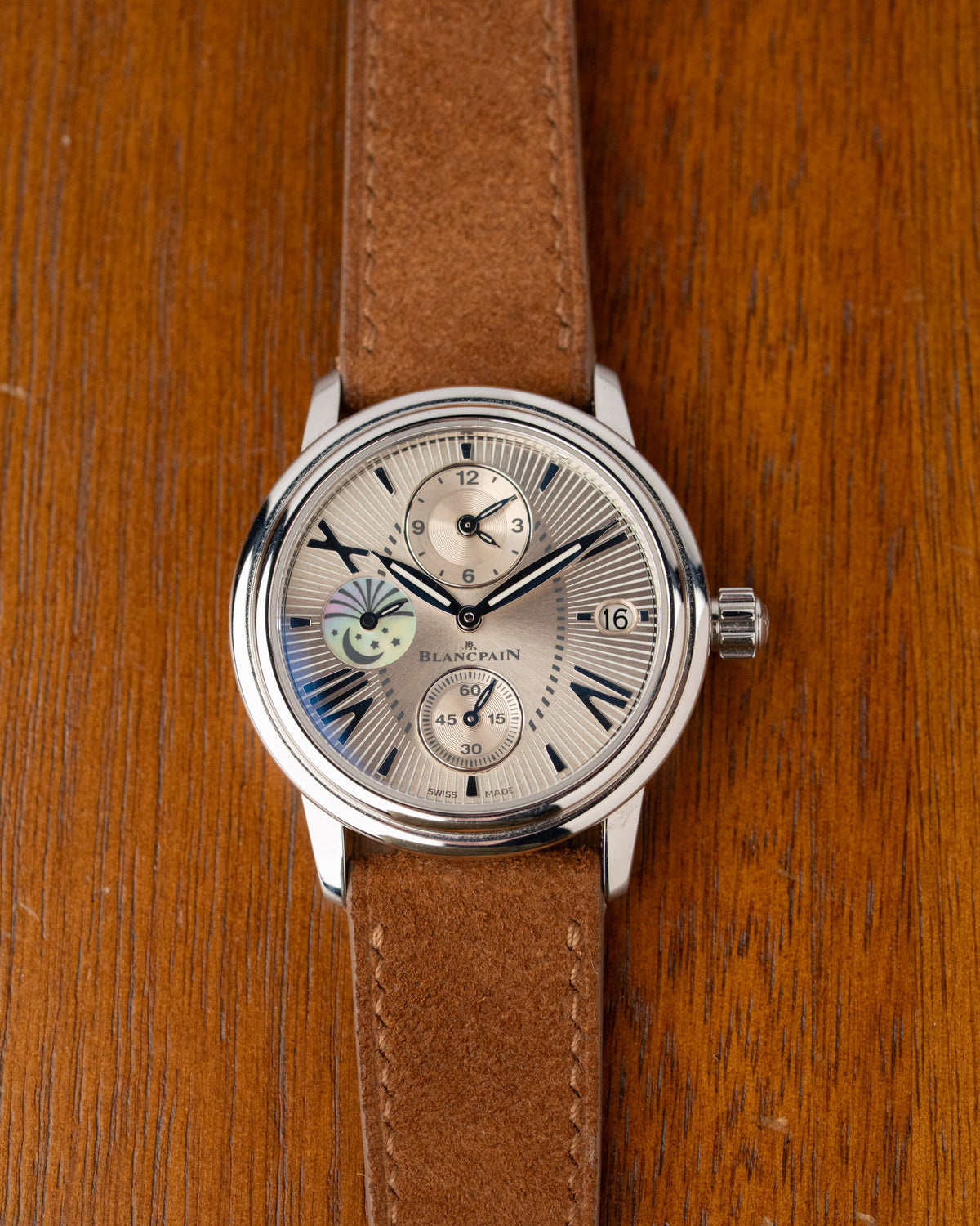 Blancpain Ladybird Double Time Zone 3760-1136-52B stainless steel – photo 7