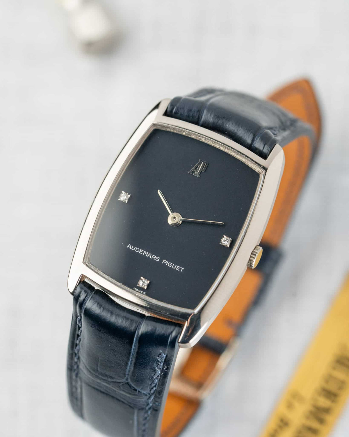 Audemars Piguet White Gold Tonneau