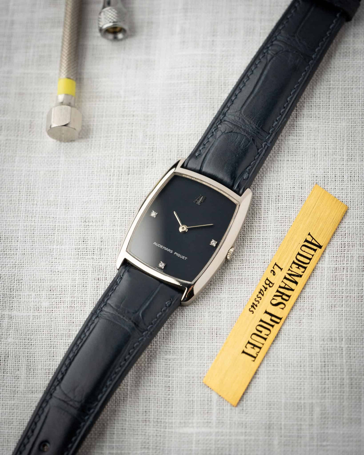 Audemars Piguet White Gold Tonneau