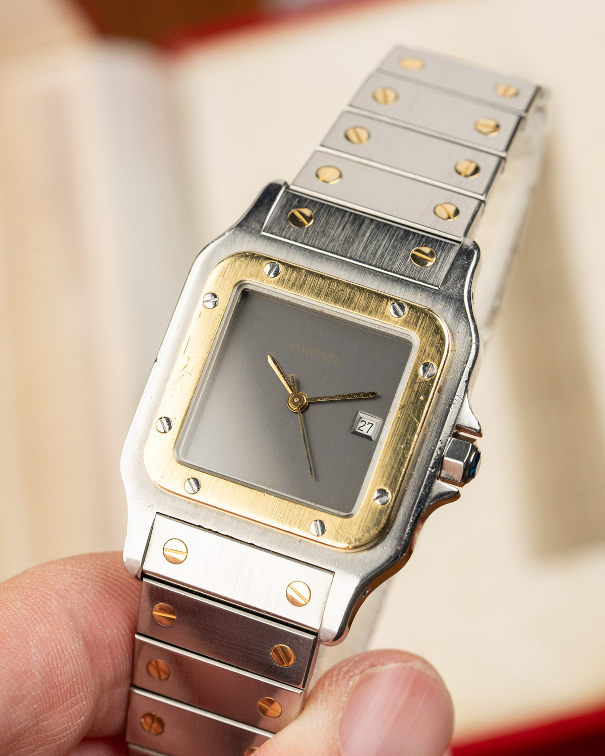 Cartier Carree 2961 Two Tone Ghost