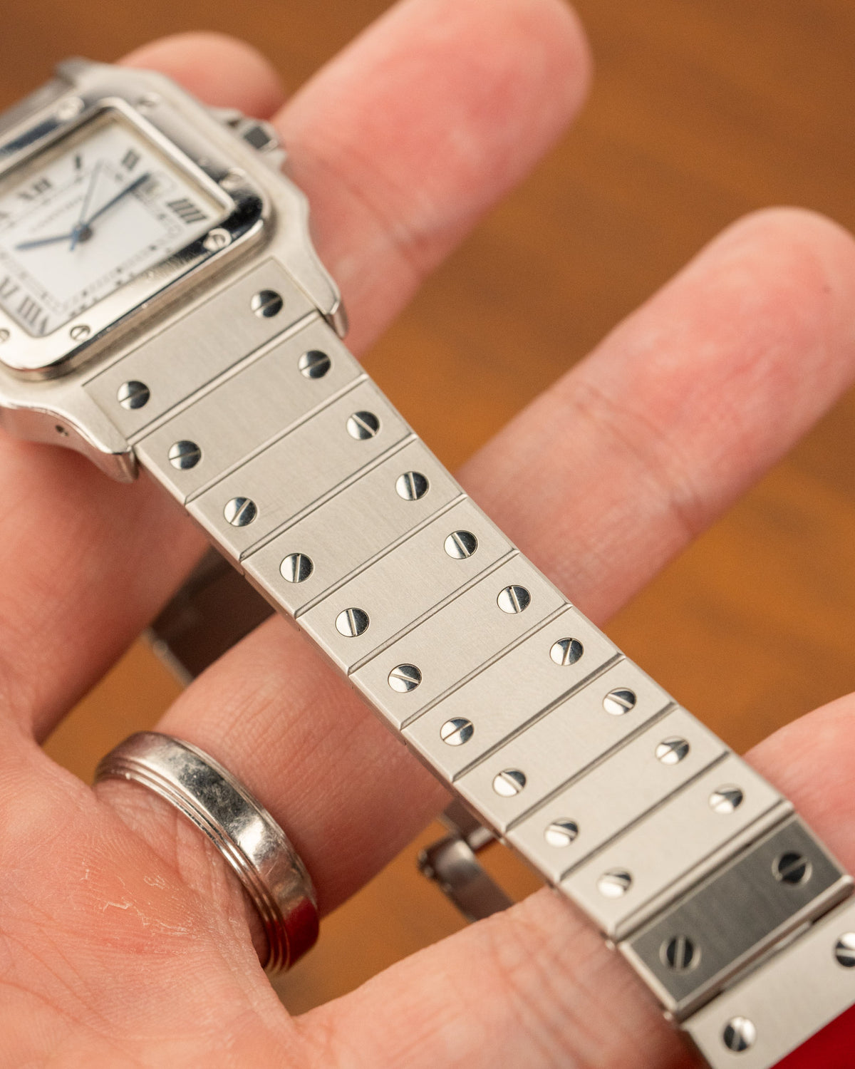 Cartier Santos Stainless Steel Carree 2960