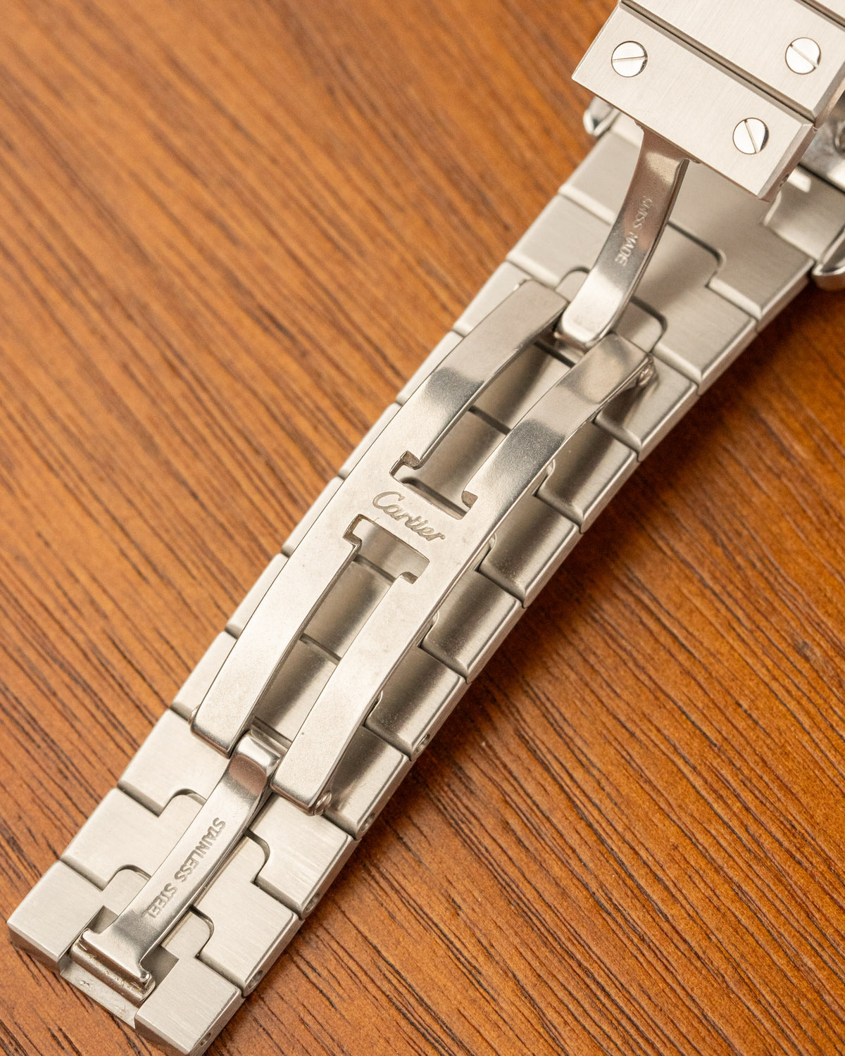Cartier Santos Stainless Steel Carree 2960