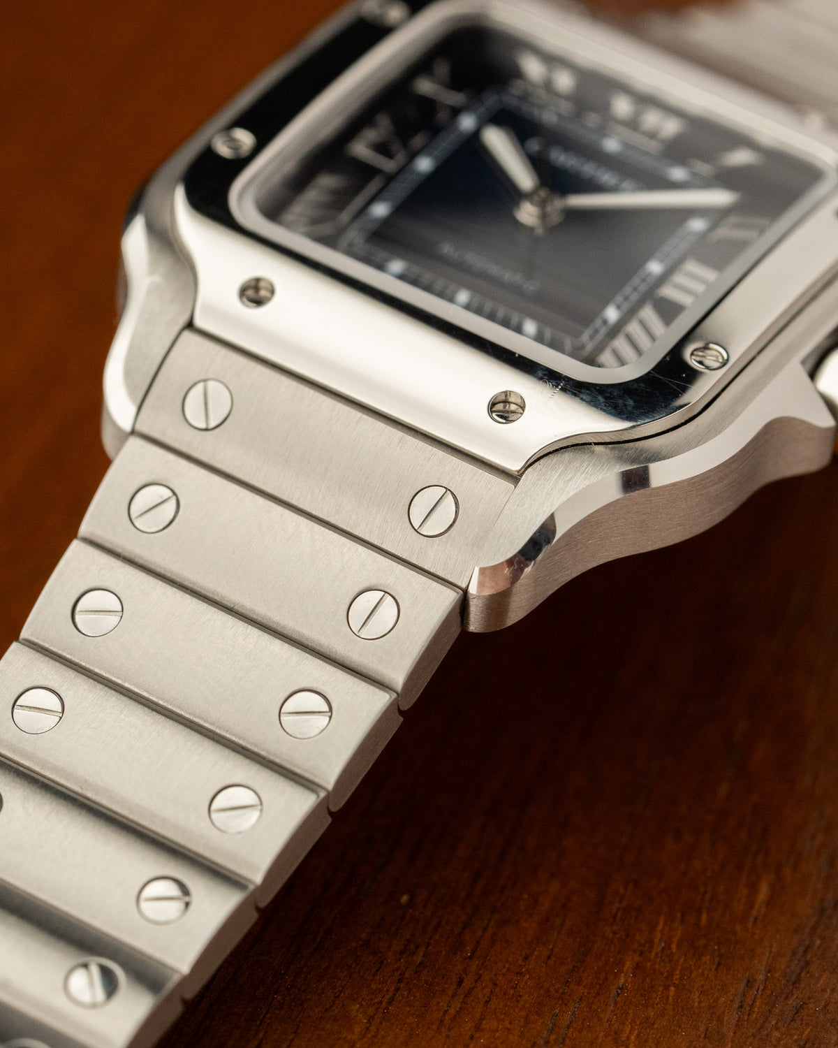 Cartier Santos De Cartier Medium Blue WSSA0063