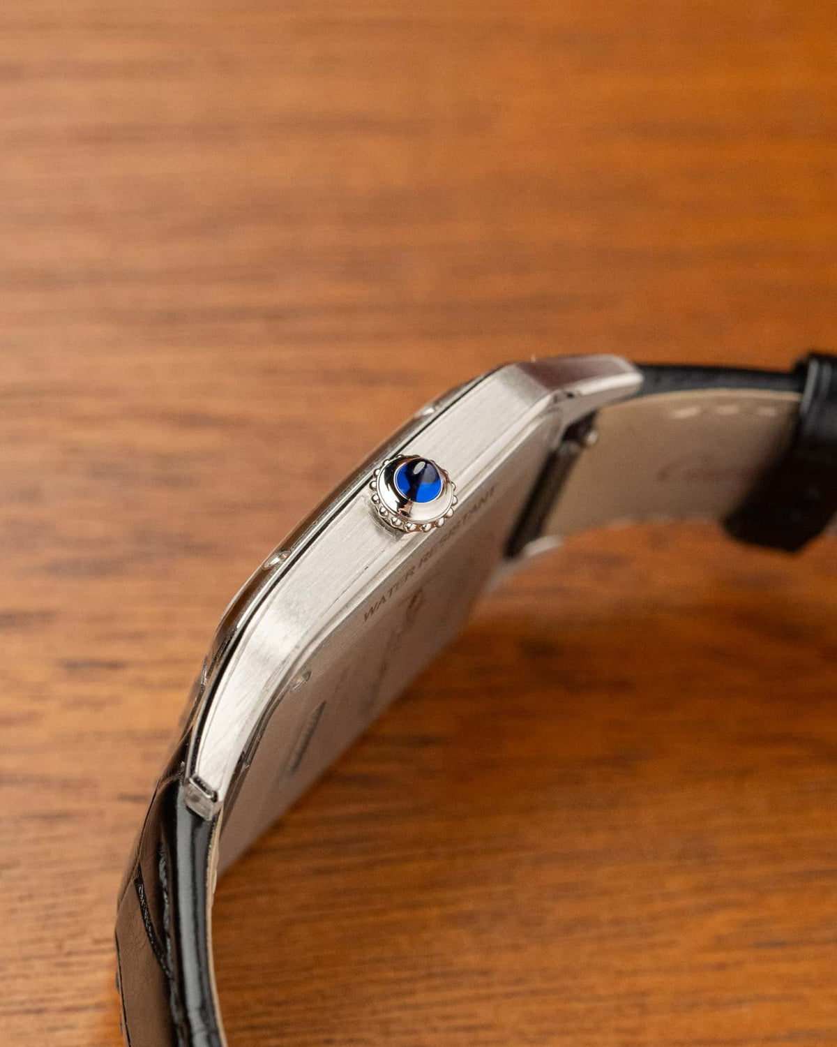 Cartier Santos Dumont Black Lacquer WSSA0046