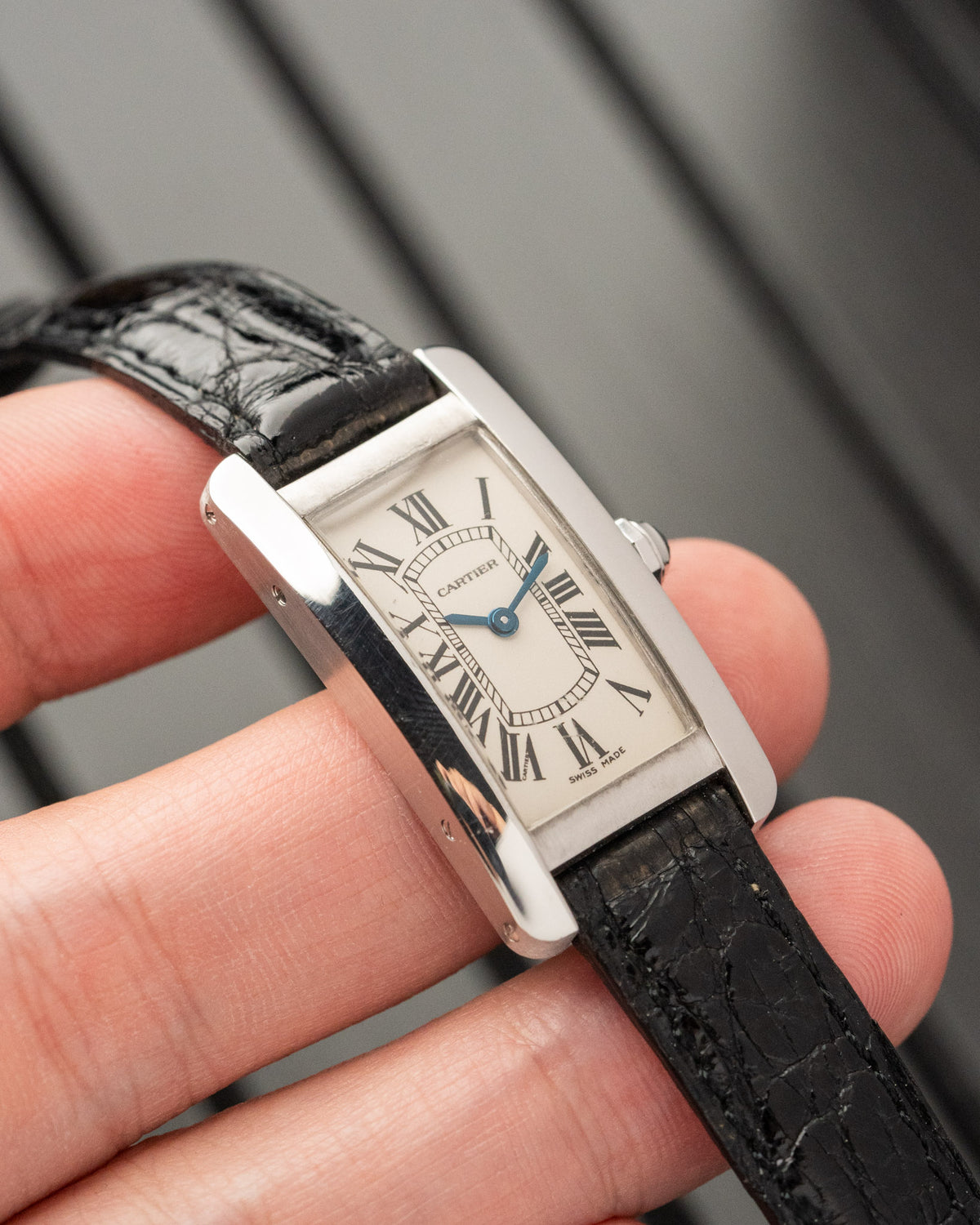 Cartier Tank Americaine White Gold 2489