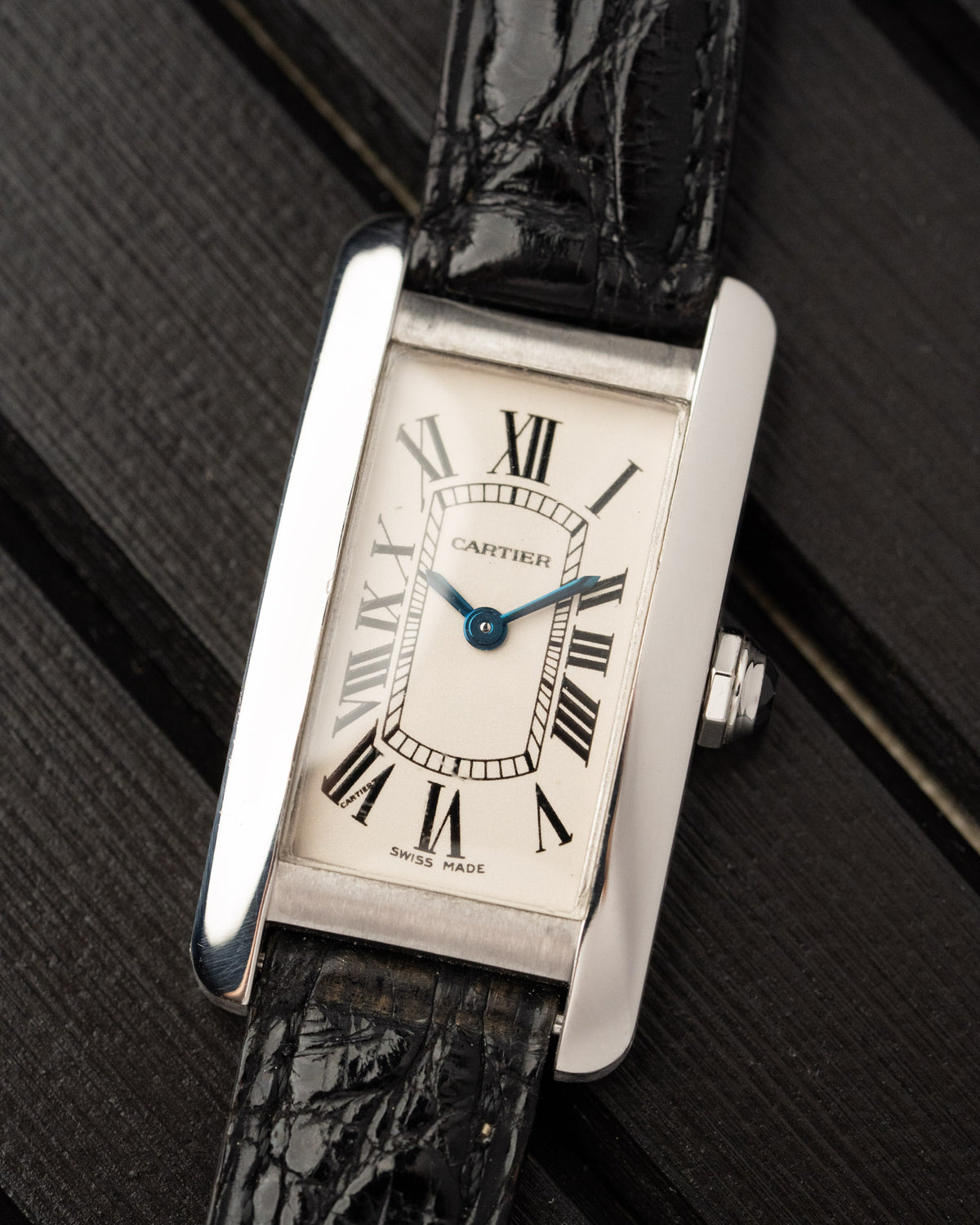 Cartier Tank Americaine White Gold 2489