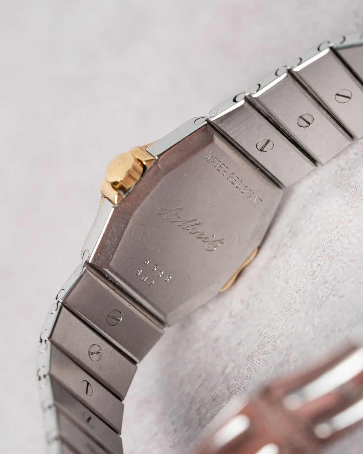 Chopard St. Moritz Ref 8024 - Blue Dial with diamond indices