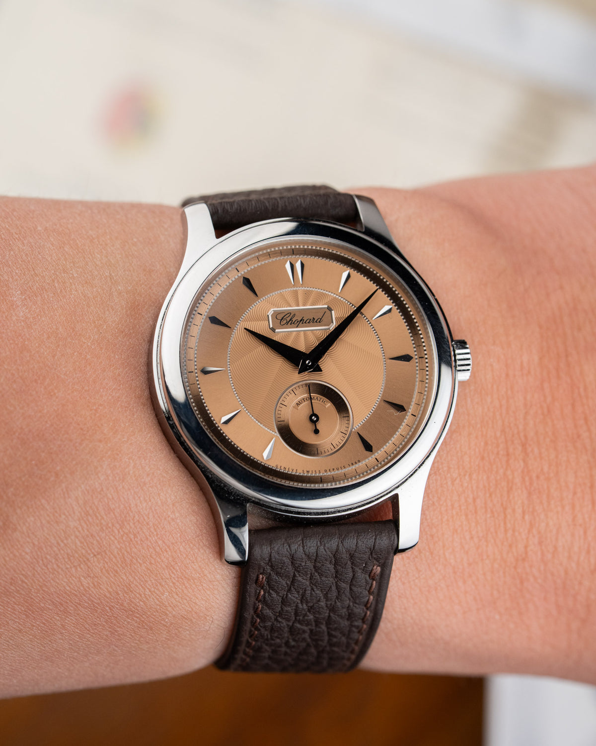 Chopard L.U.C 1860 Salmon 168860-3003 Full Set