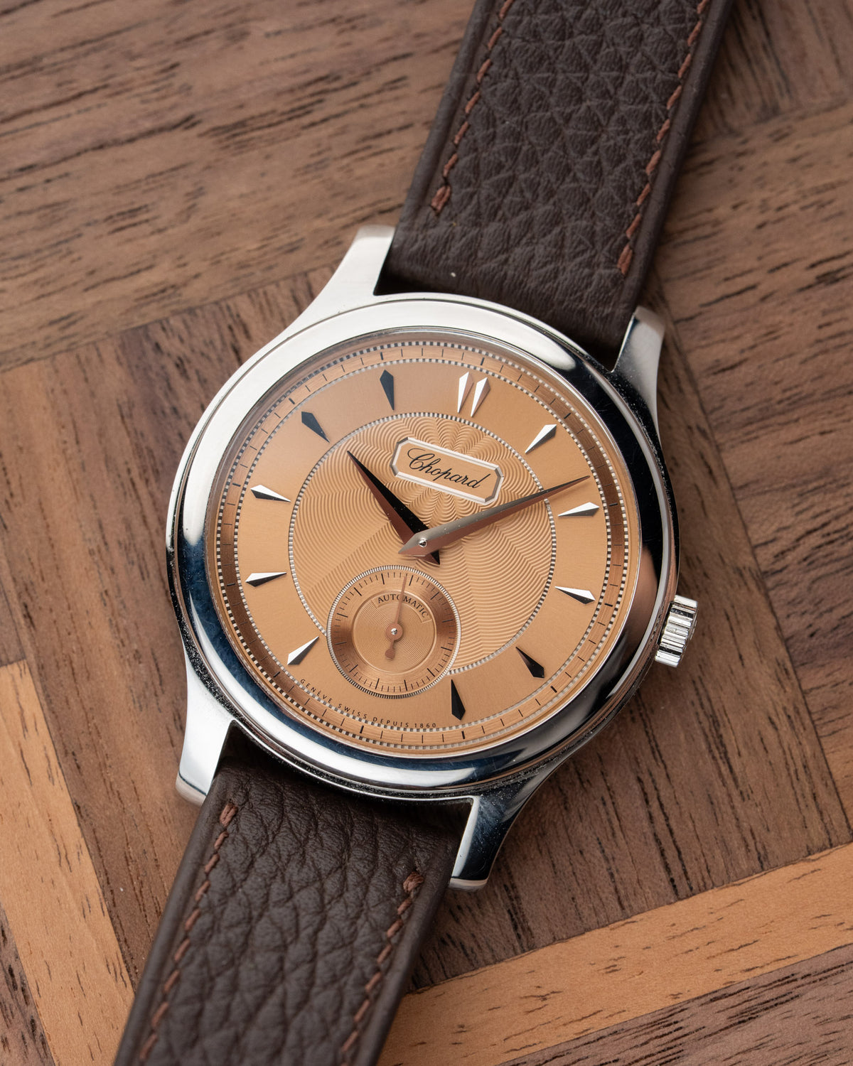 Chopard L.U.C 1860 Salmon 168860-3003 Full Set