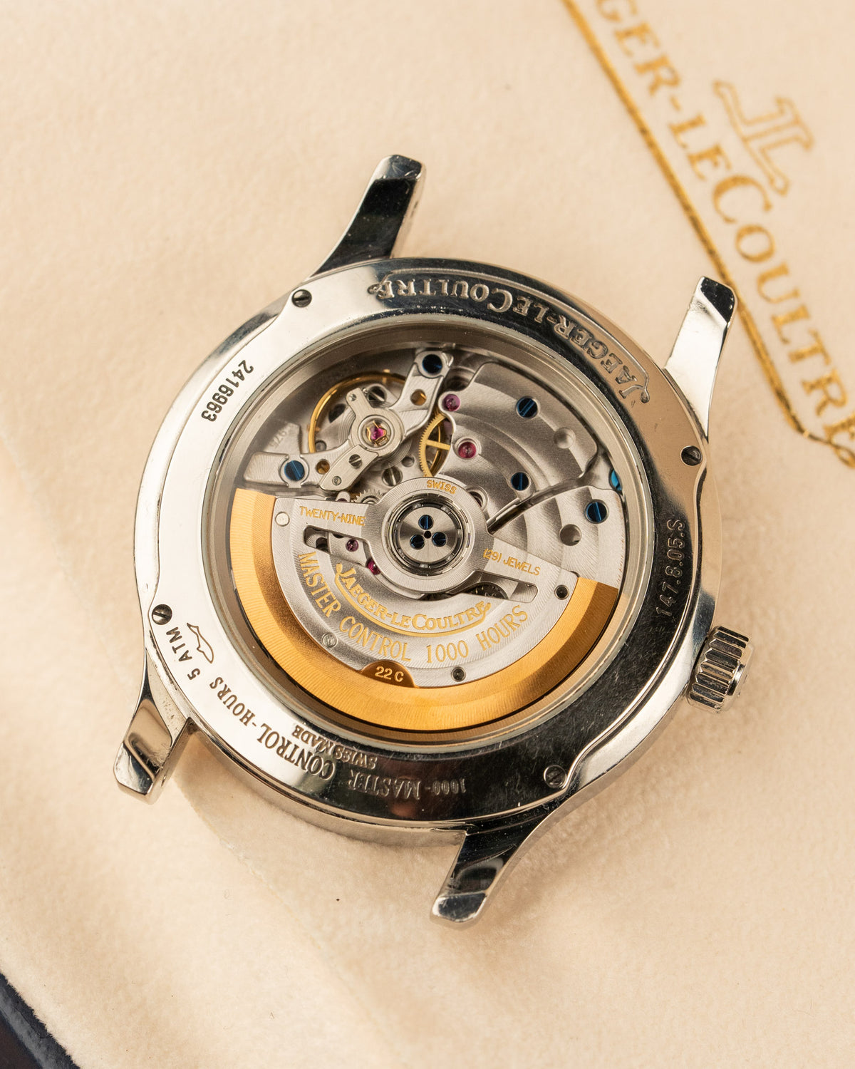 Jaeger-LeCoultre Master Control Hometime 147.8.05.S