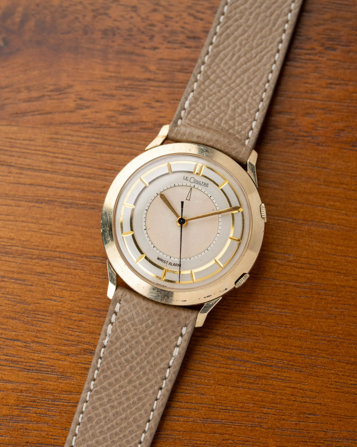 LeCoultre Memovox wrist alarm gold filled 1950s – photo 5
