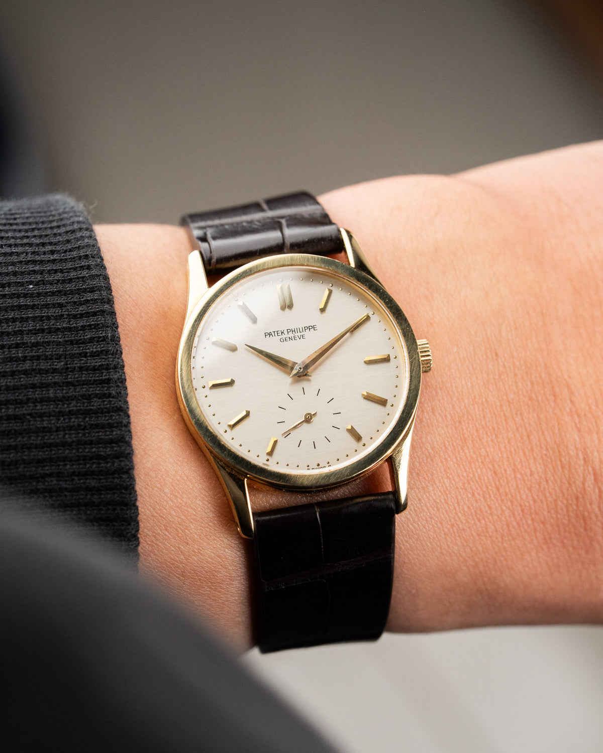 Patek Philippe Calatrava 3796 Silver Brushed Dial