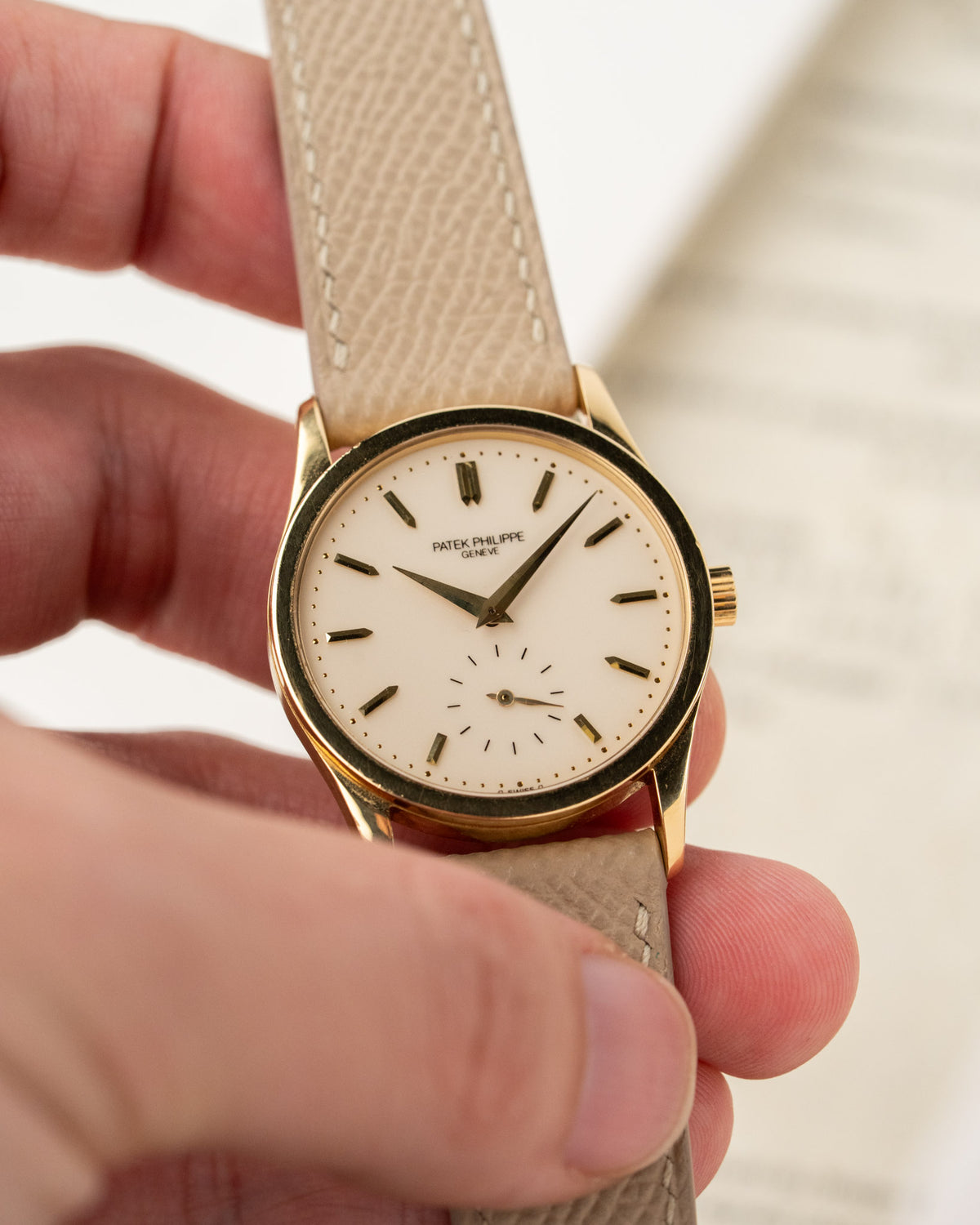 Patek Philippe Calatrava 3796 Ivory