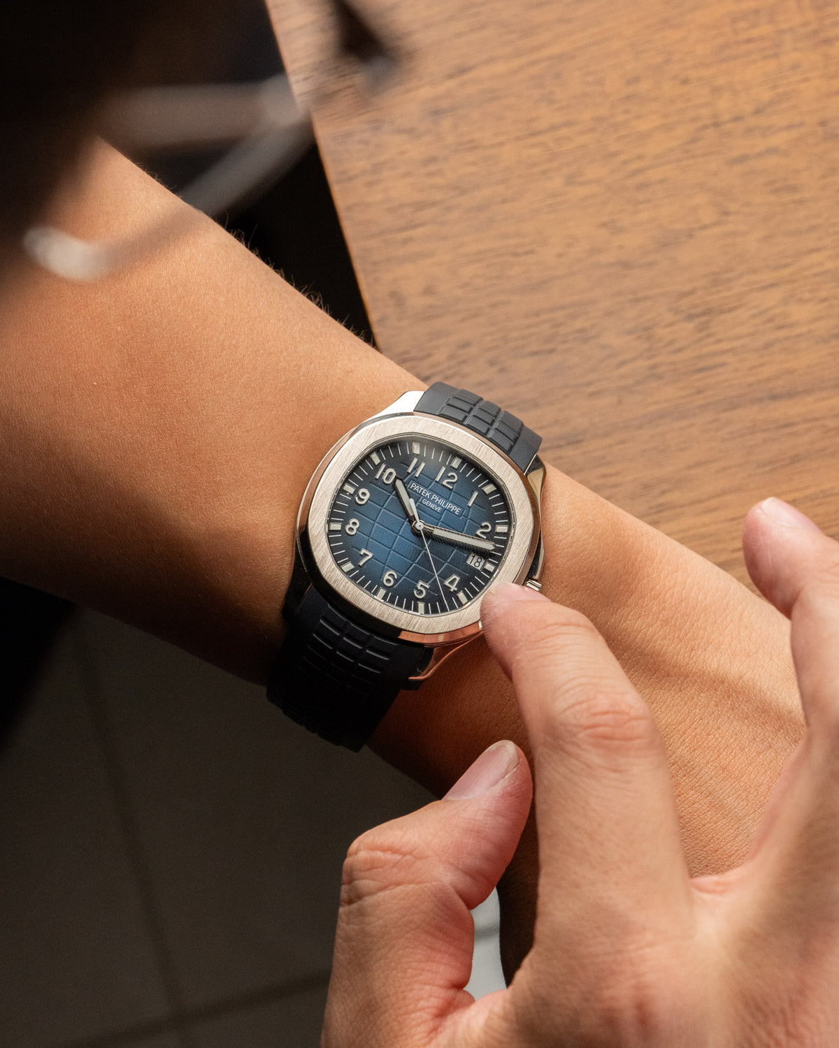 Patek Philippe Aquanaut 5168G Blue