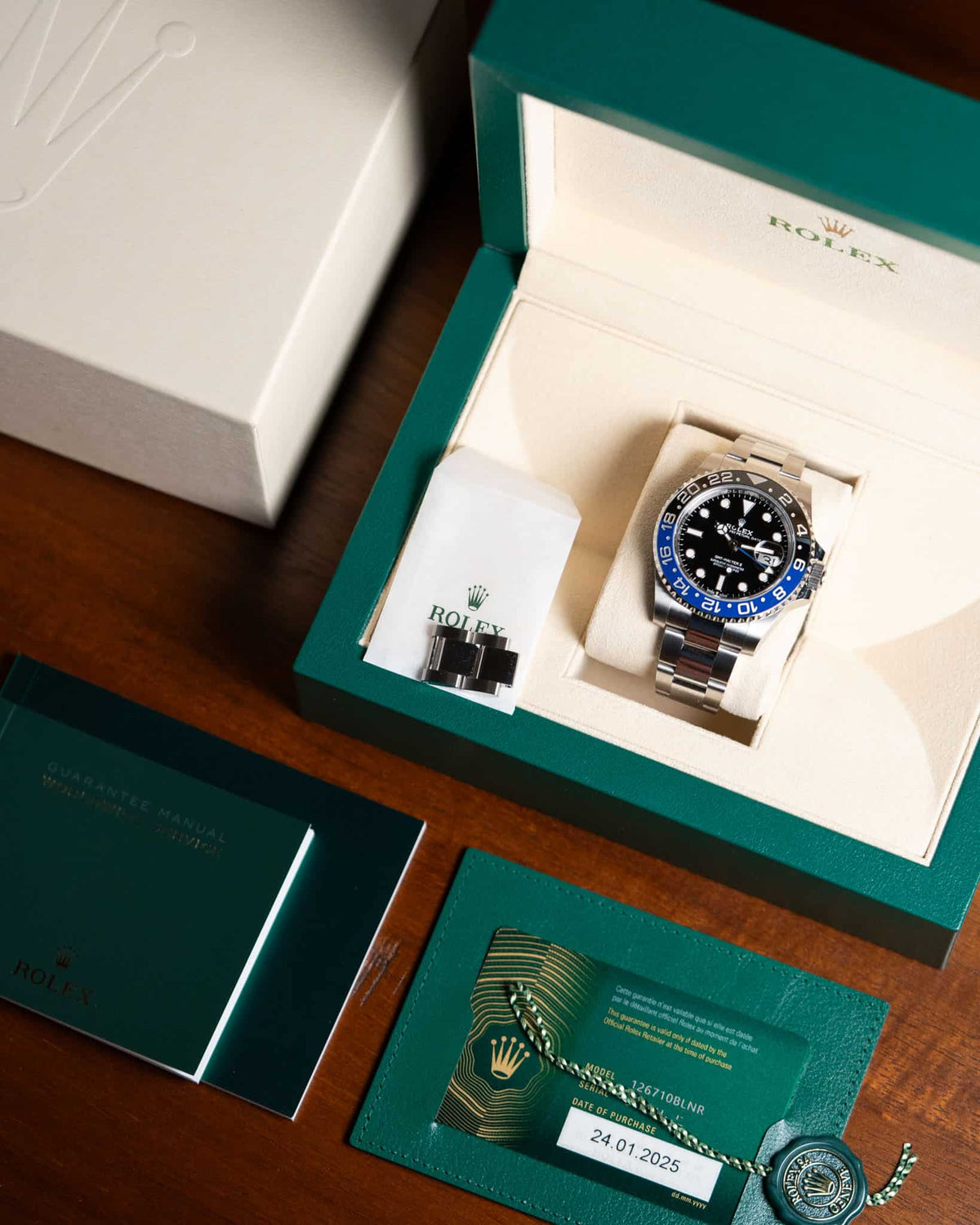 2025 Rolex Batman Oyster Bracelet 126710BLNR