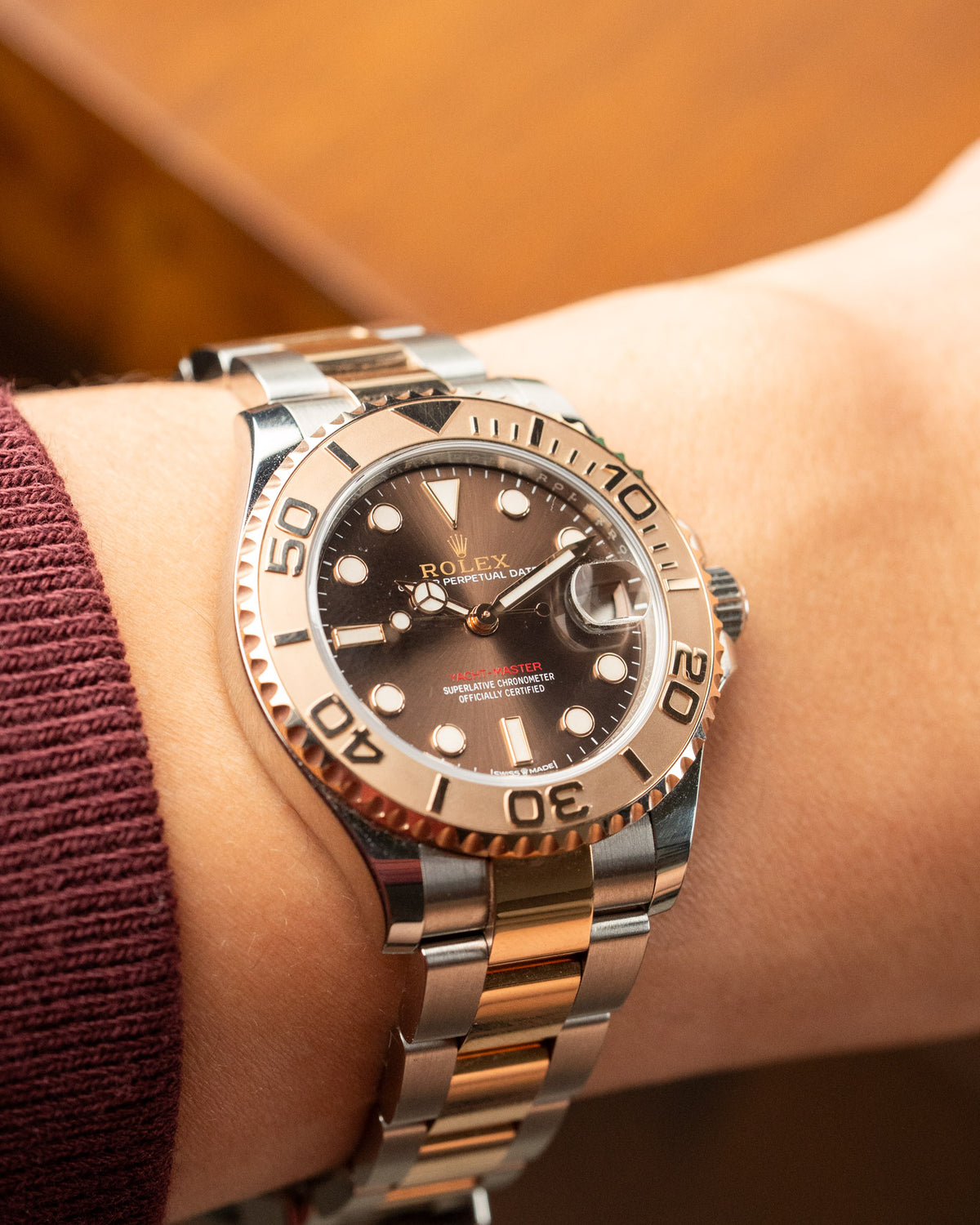 Rolex Yacht-Master 37mm 268621 Two‑Tone Everose & Oystersteel