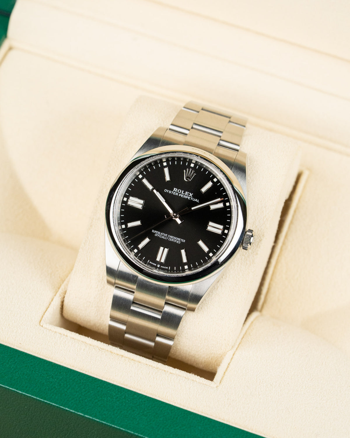 Rolex Oyster Perpetual 41 Black 124300 2021