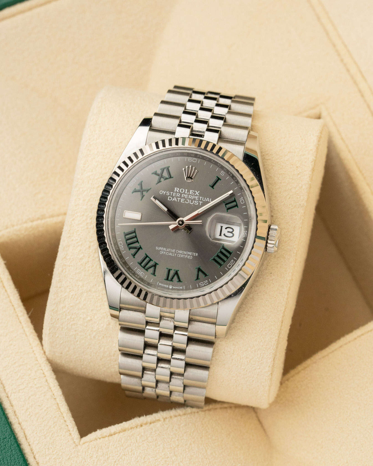 Rolex Datejust Wimbledon 36mm 126234 2024 Full Set