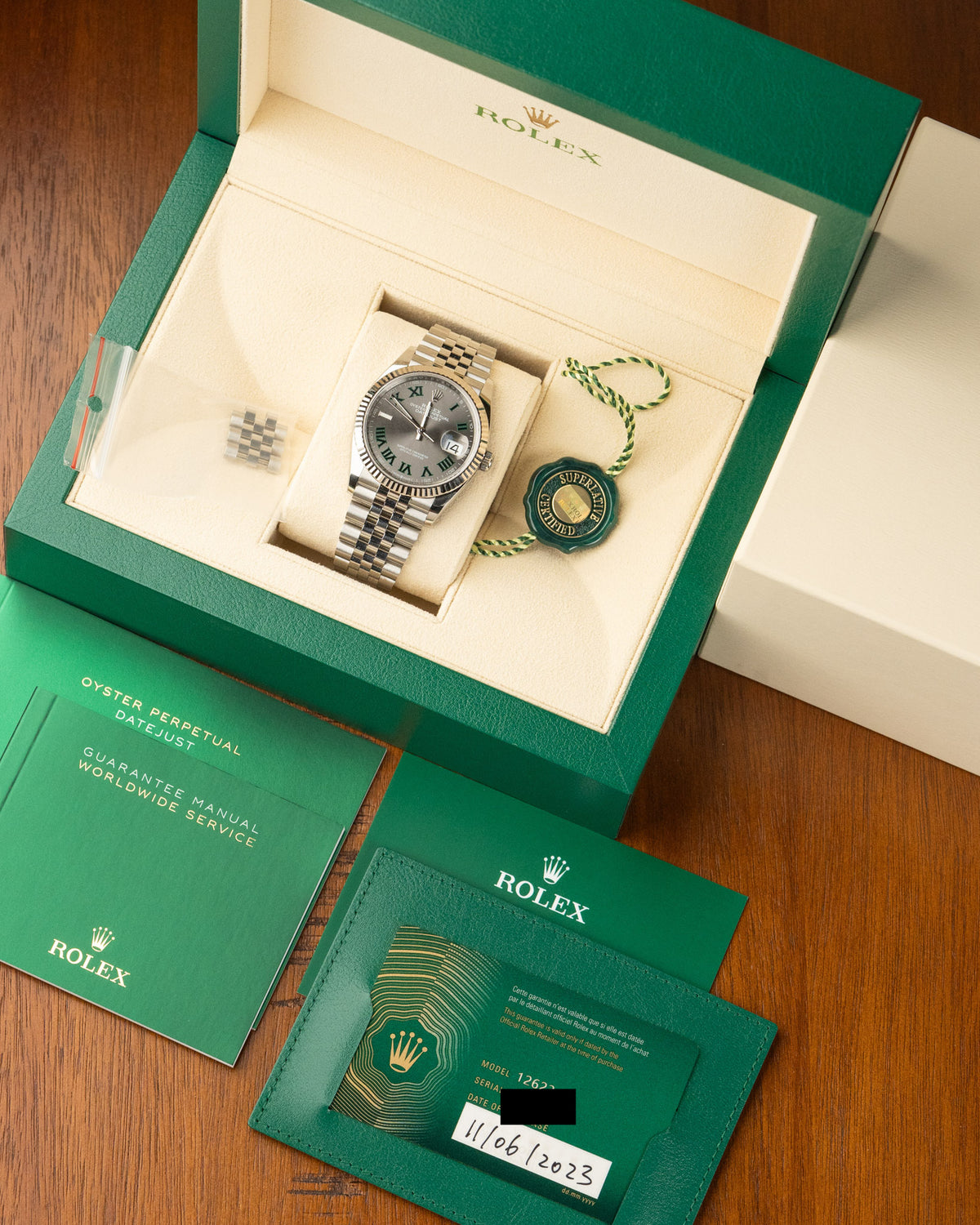 Rolex Datejust 36mm Wimbledon 126234 2023 – photo 2