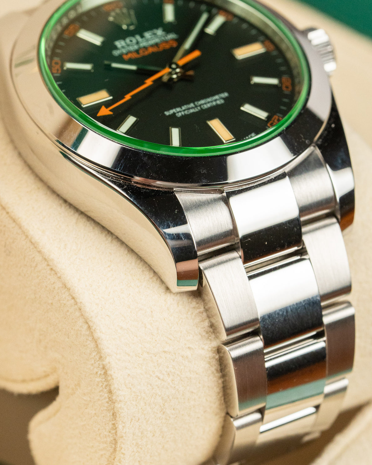 Rolex Milgauss 116400GV 2021 Black Dial Full Set