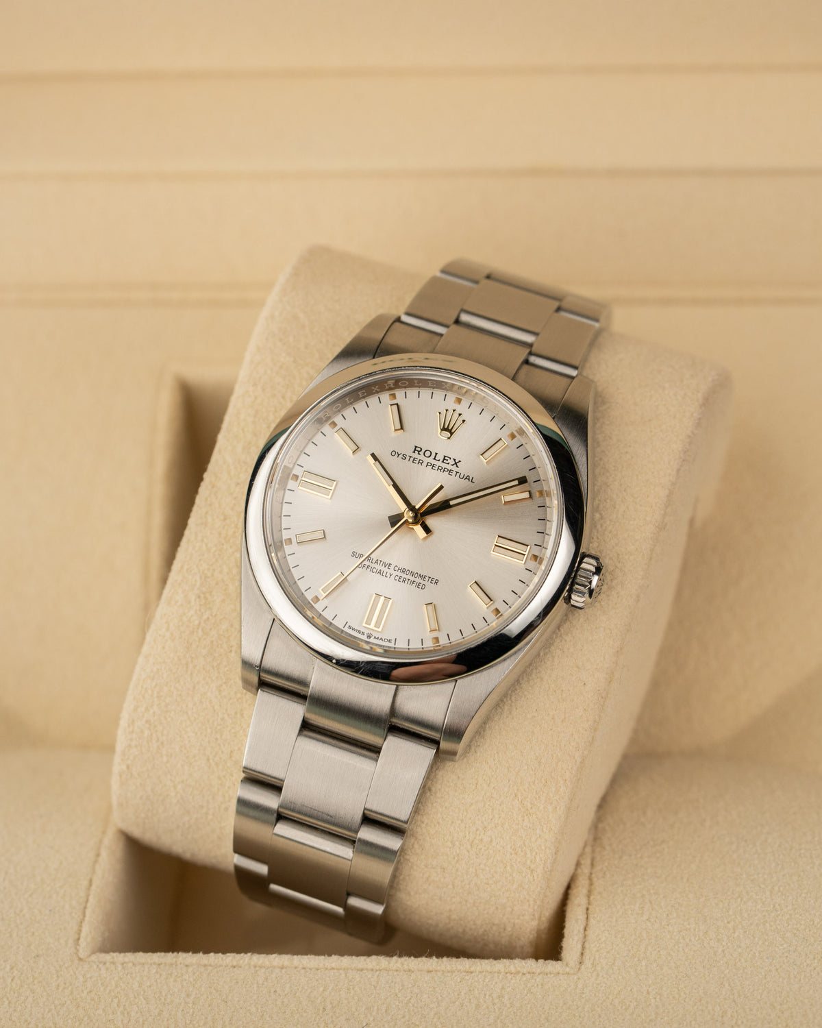 Rolex Oyster Perpetual 36mm Silver 126000 2023