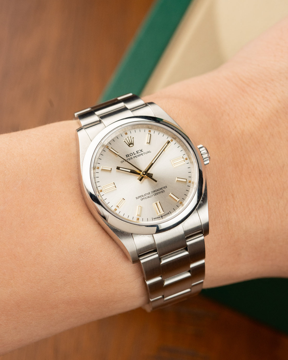 Rolex Oyster Perpetual Silver 2021 126000