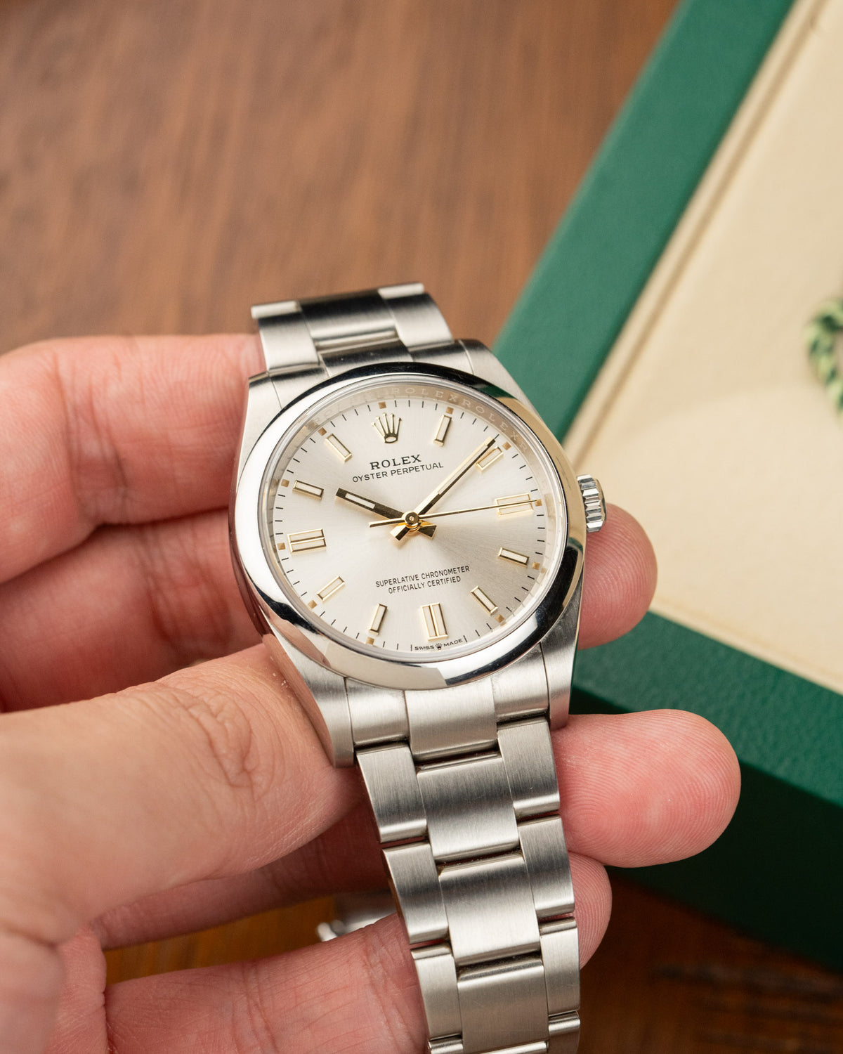 Rolex Oyster Perpetual Silver 2021 126000